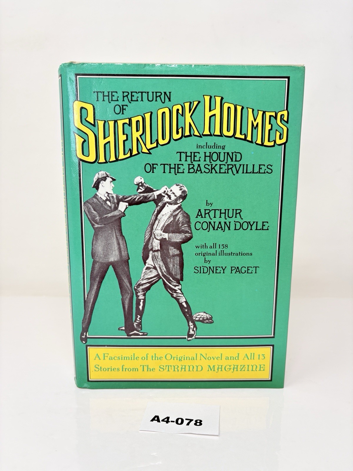 The Return of Sherlock Holmes Facsimile 1976 w/ Hound & Strand Illus
