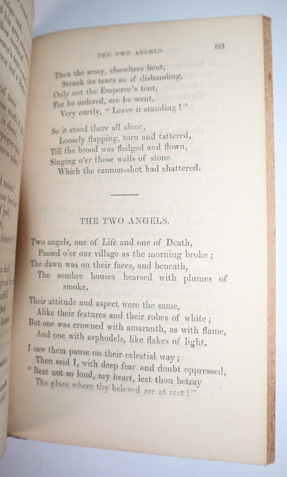 1858 The Courtship of Miles Standish & Other Poems by Henry W LONGFELLOW 2nd Ed