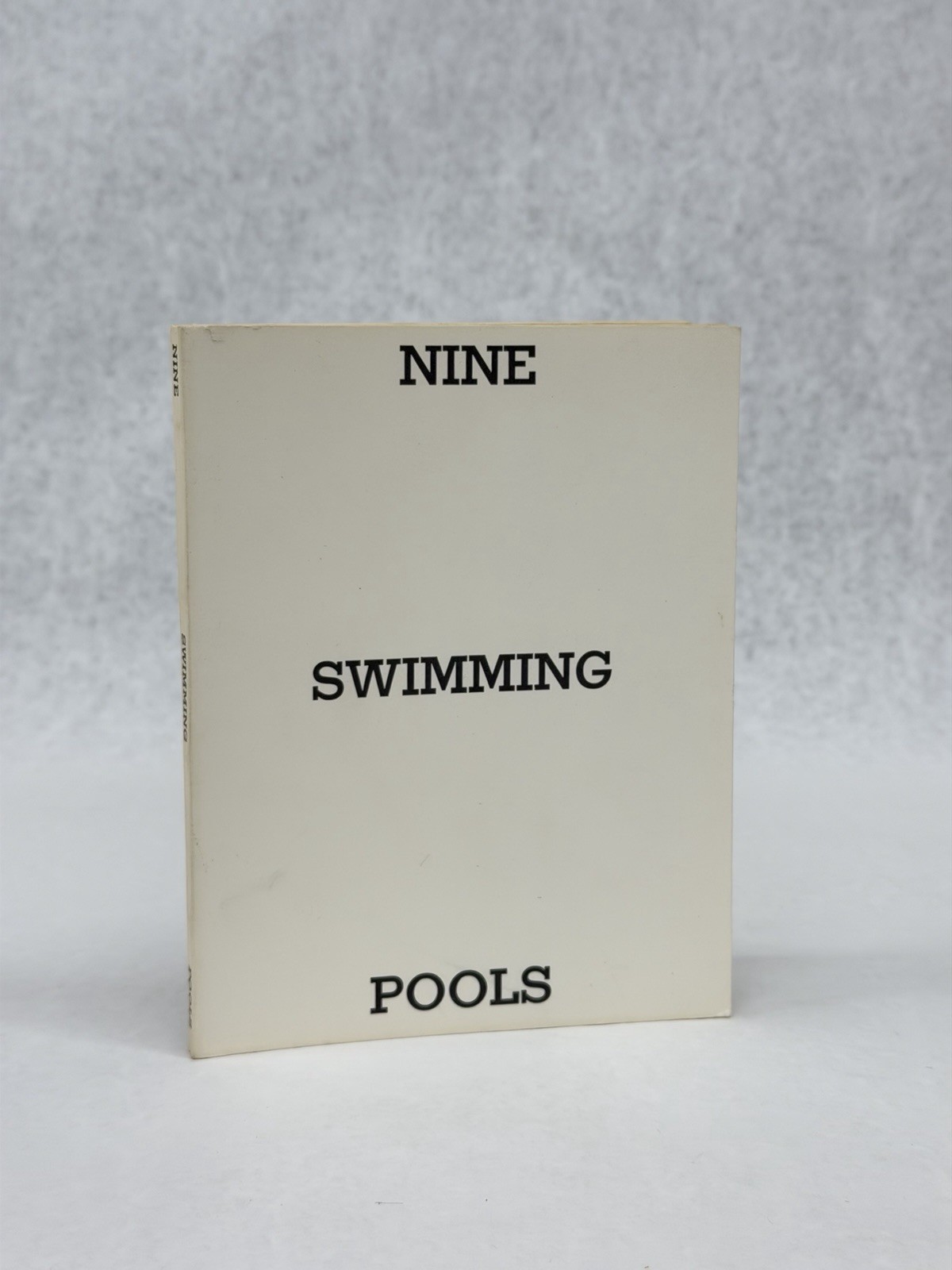 Edward Ruscha — Nine Swimming Pools (1968) 1st Edition Artist Book
