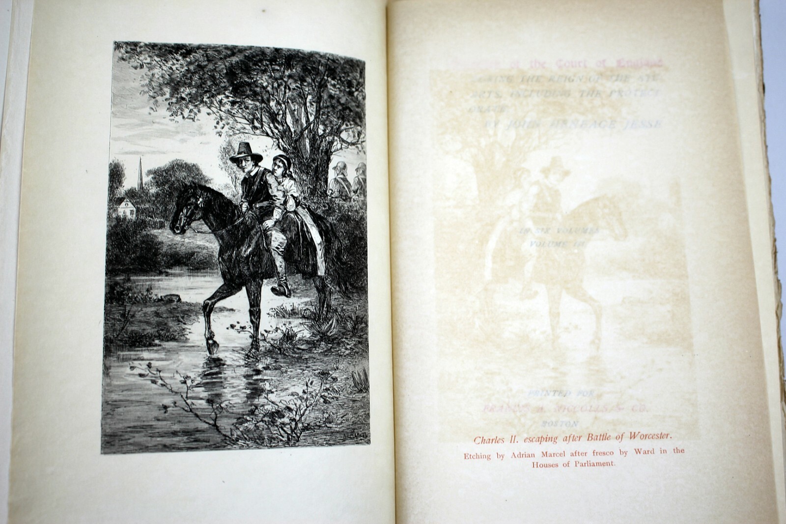 MEMOIRS OF THE COURT OF ENGLAND by John H Jesse Ltd Ed Original Etchings 10vols