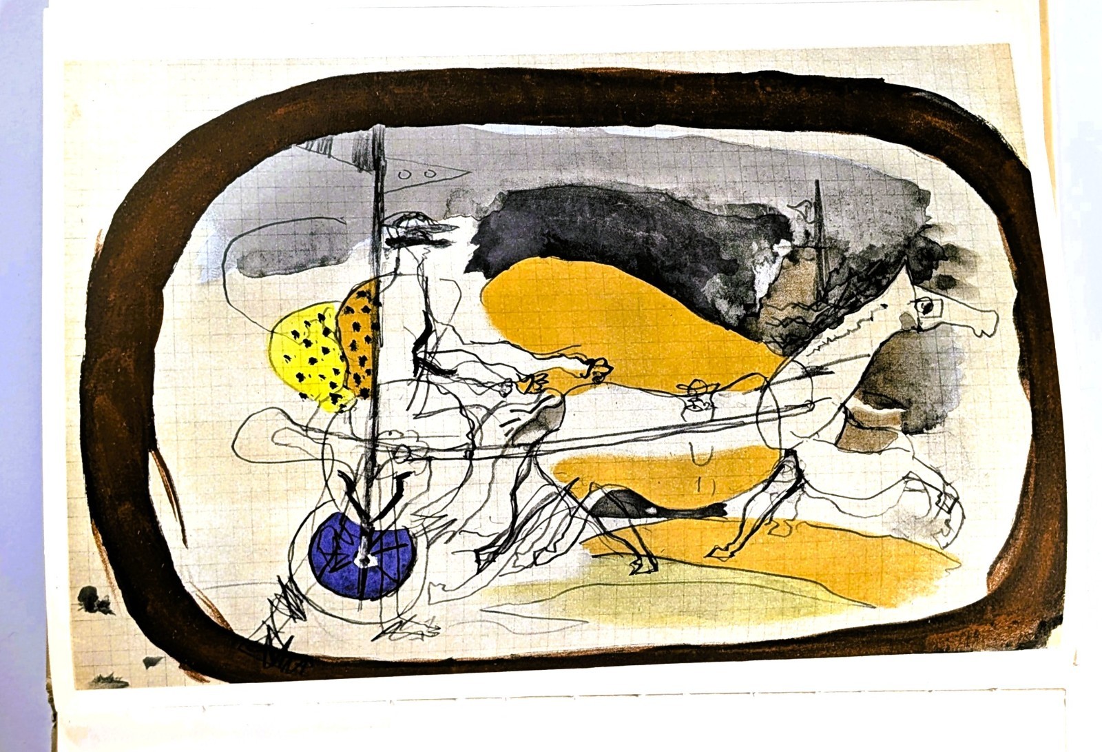 THE INTIMATE SKETCHBOOKS OF GEORGES BRAQUES with 20 STUNNING COLOR LITHOGRAPHS