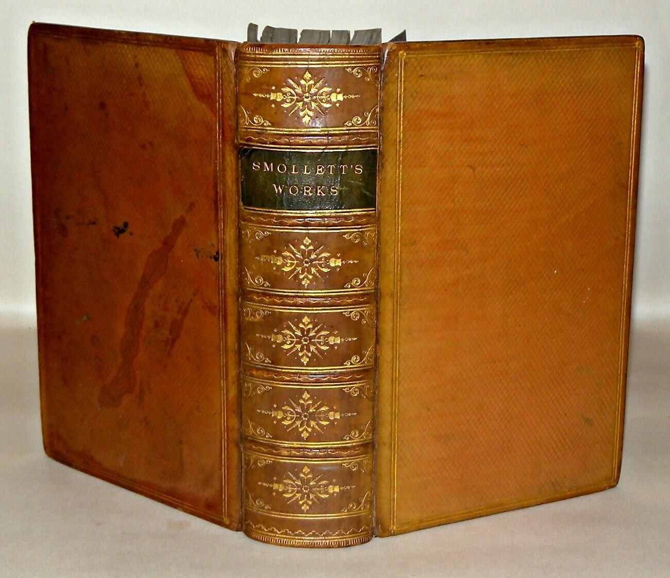 The Miscellaneous Works Of Tobias Smollett, Thomas Roscoe, HB 1863, Henry G Bohn