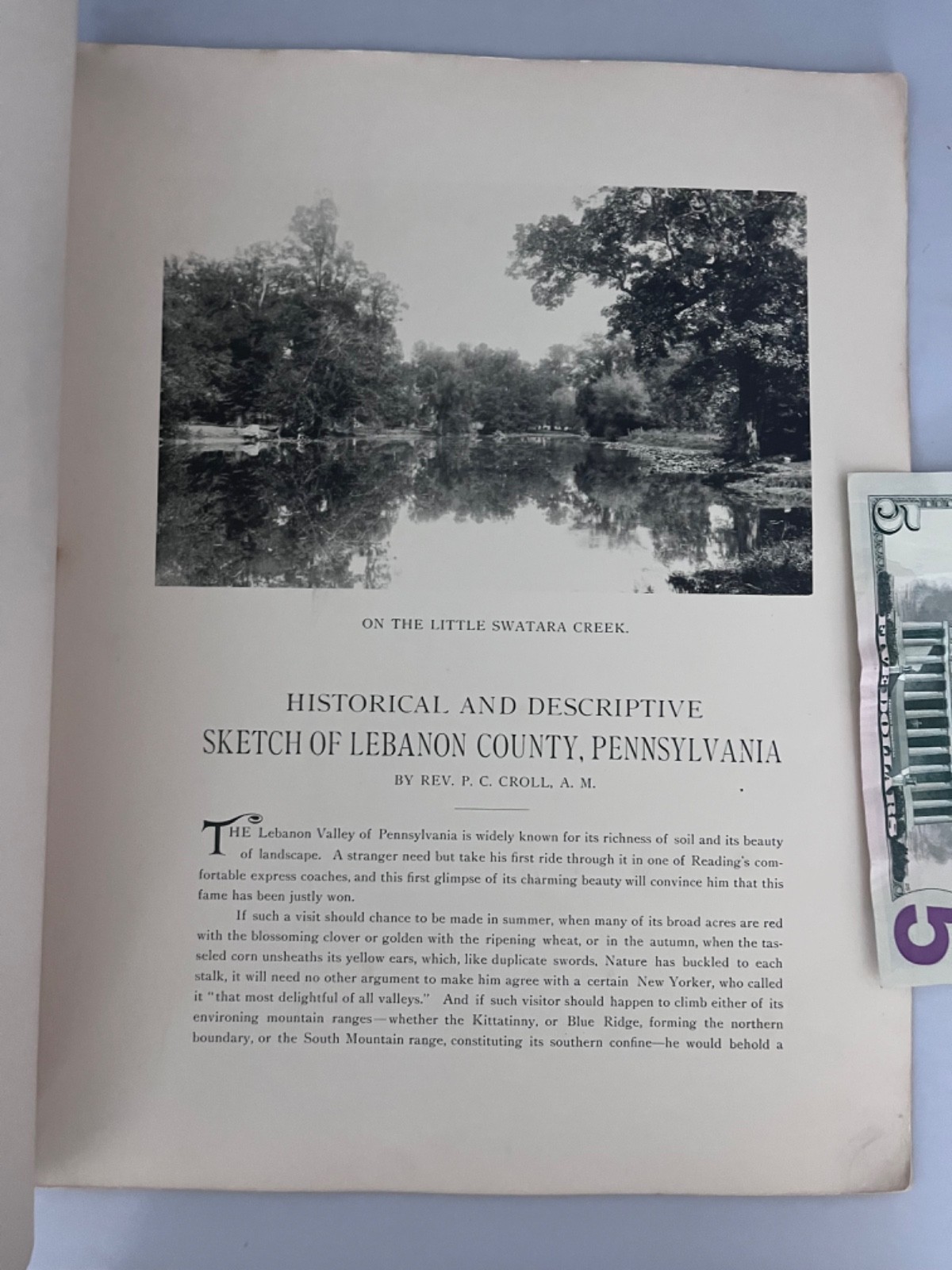 1895 photos of Lebanon County, Pennsylvania. 9 parts. 1st ed. Box. VG.