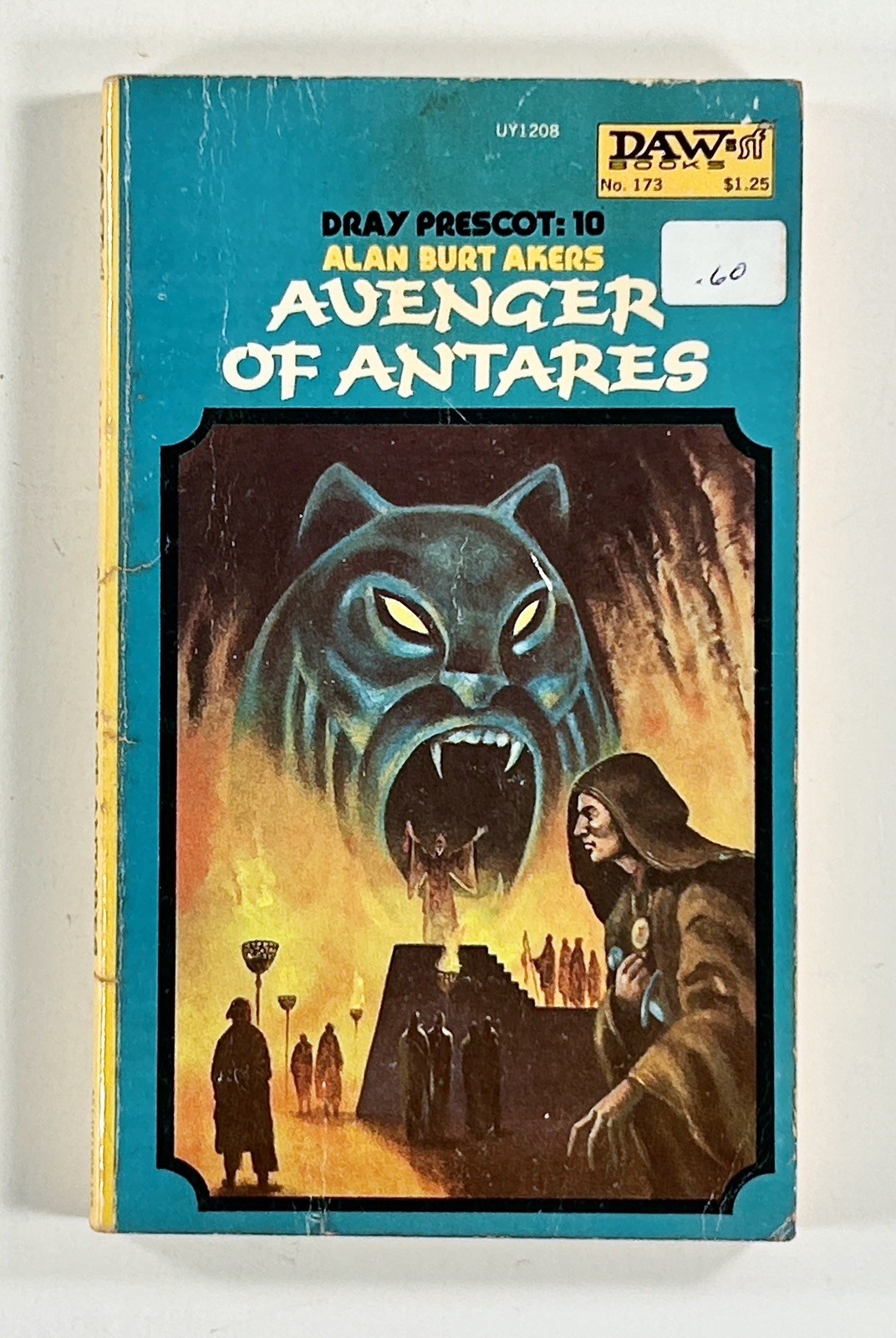 1975 DRAY PRESCOT #10 Avenger of Antares KENNETH BULMER Swords & Planets DAW 1st