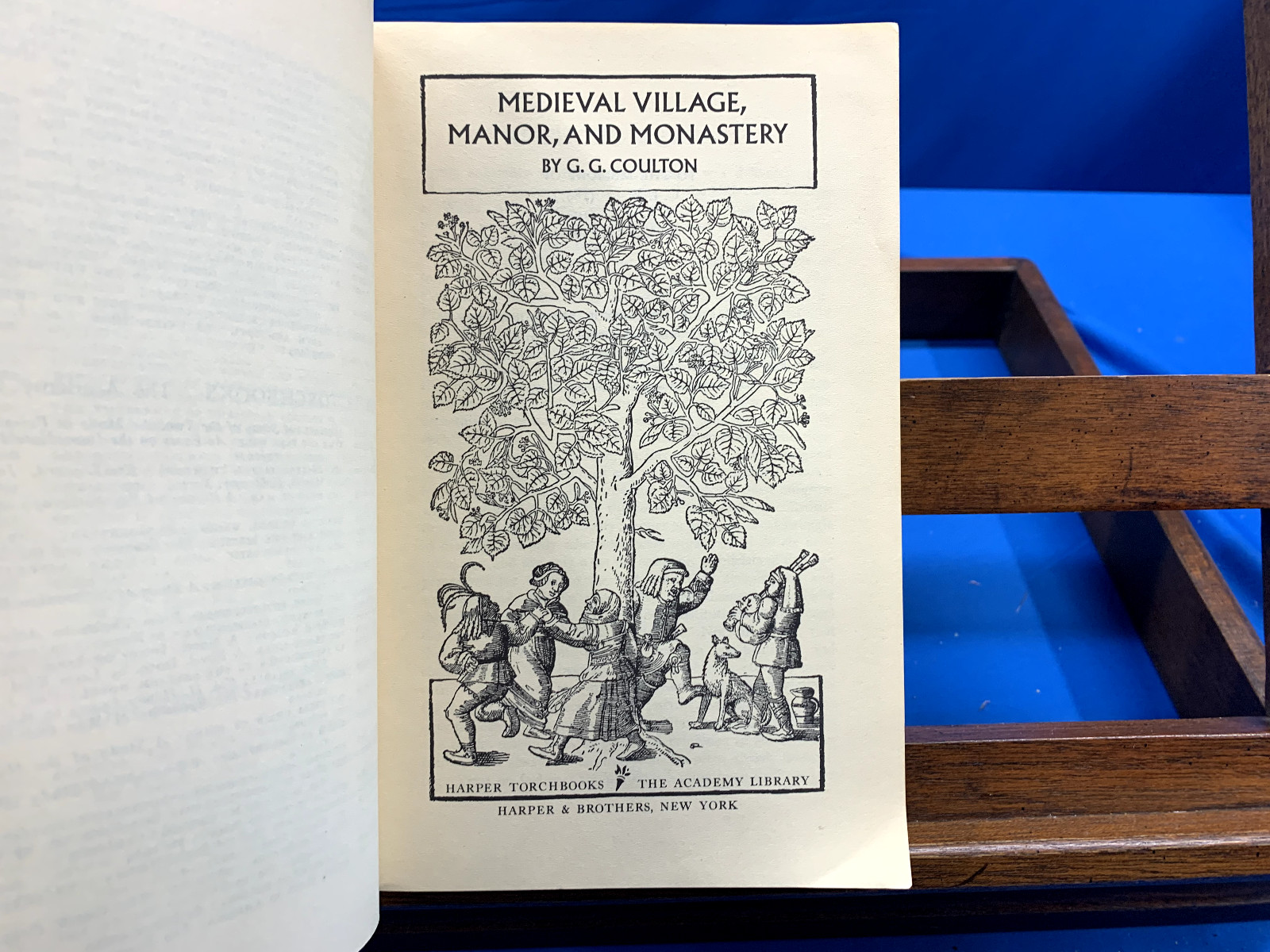 Medieval Village, Manor, and Monastery- G.G. Coulton, 1960