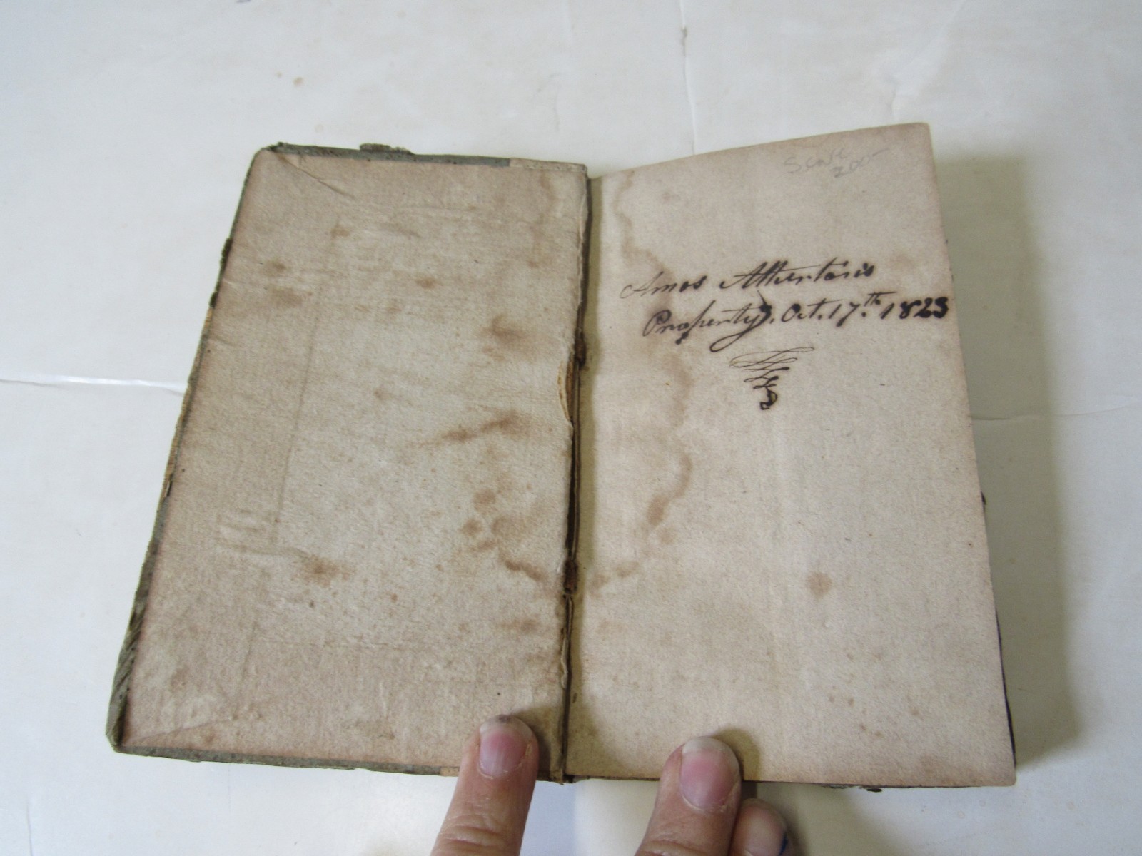 1816 Massachusetts Compendium Boundaries, History by Isaiah Wood