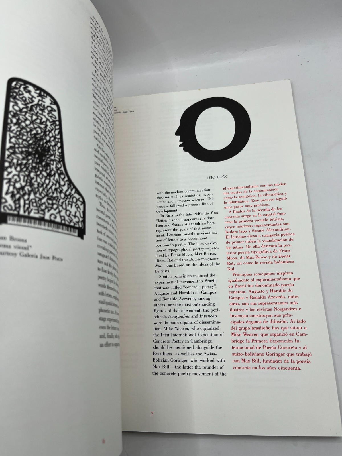 Poe(li)tical Object ~ Experimental Poetry From Spain, 1989 exhibition concrete