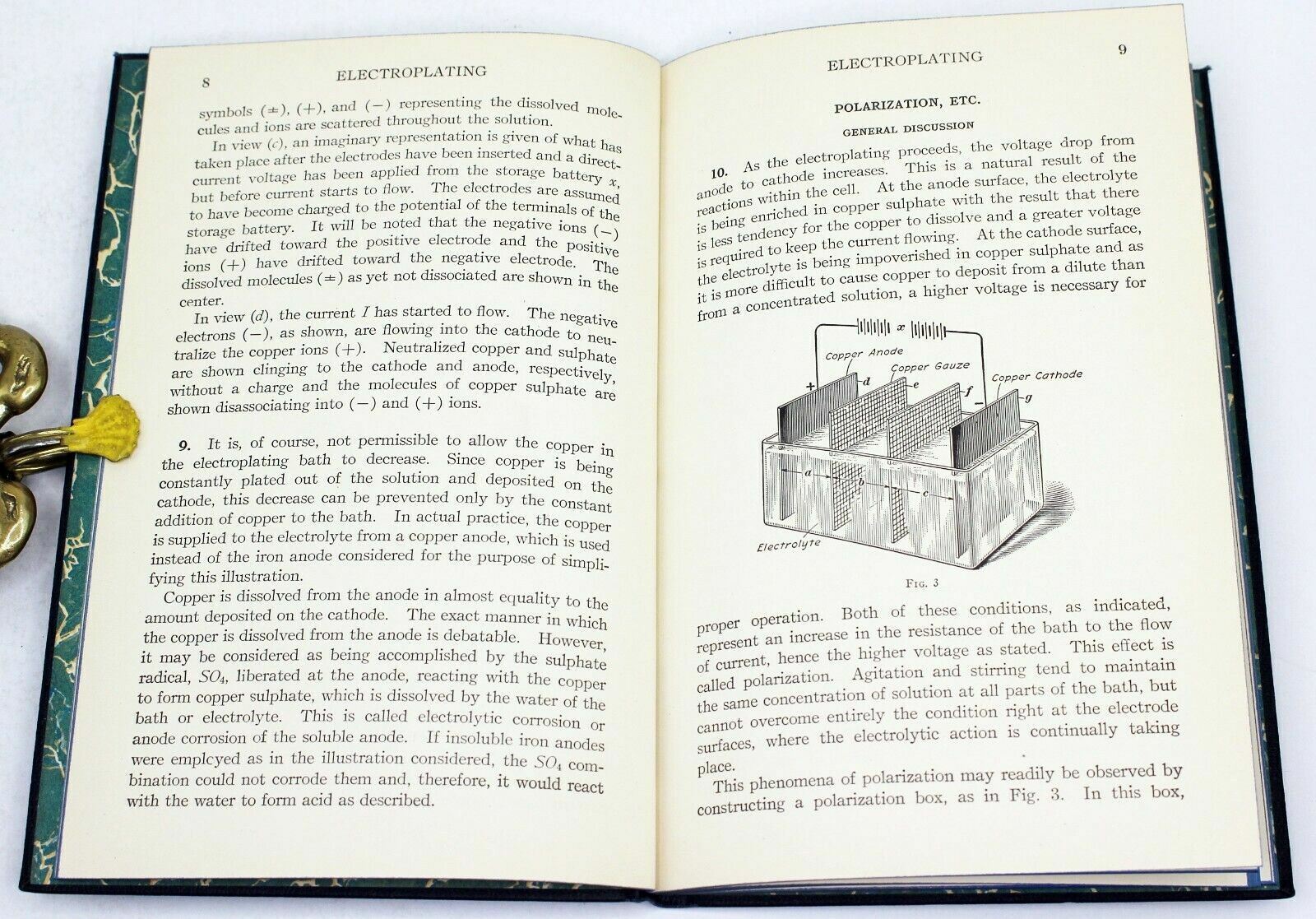 Vintage 1939 ELECTROPLATING J.V. Alfriend POLARIZATION Electrolytic Cleaning ++