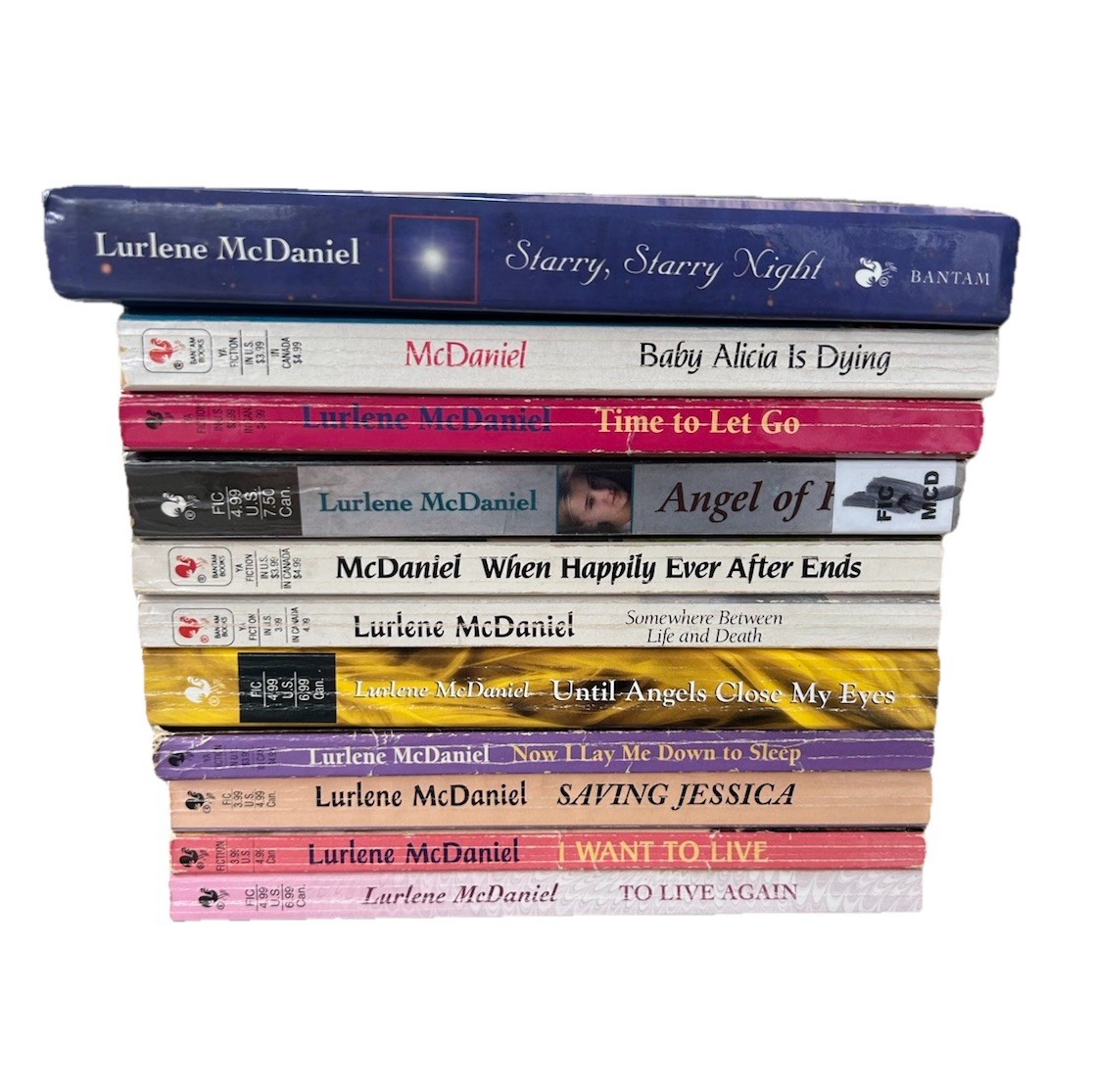 VTG Lurlene McDaniel Books Lot of 33 Most PB 1990s 2000s YA Books READ