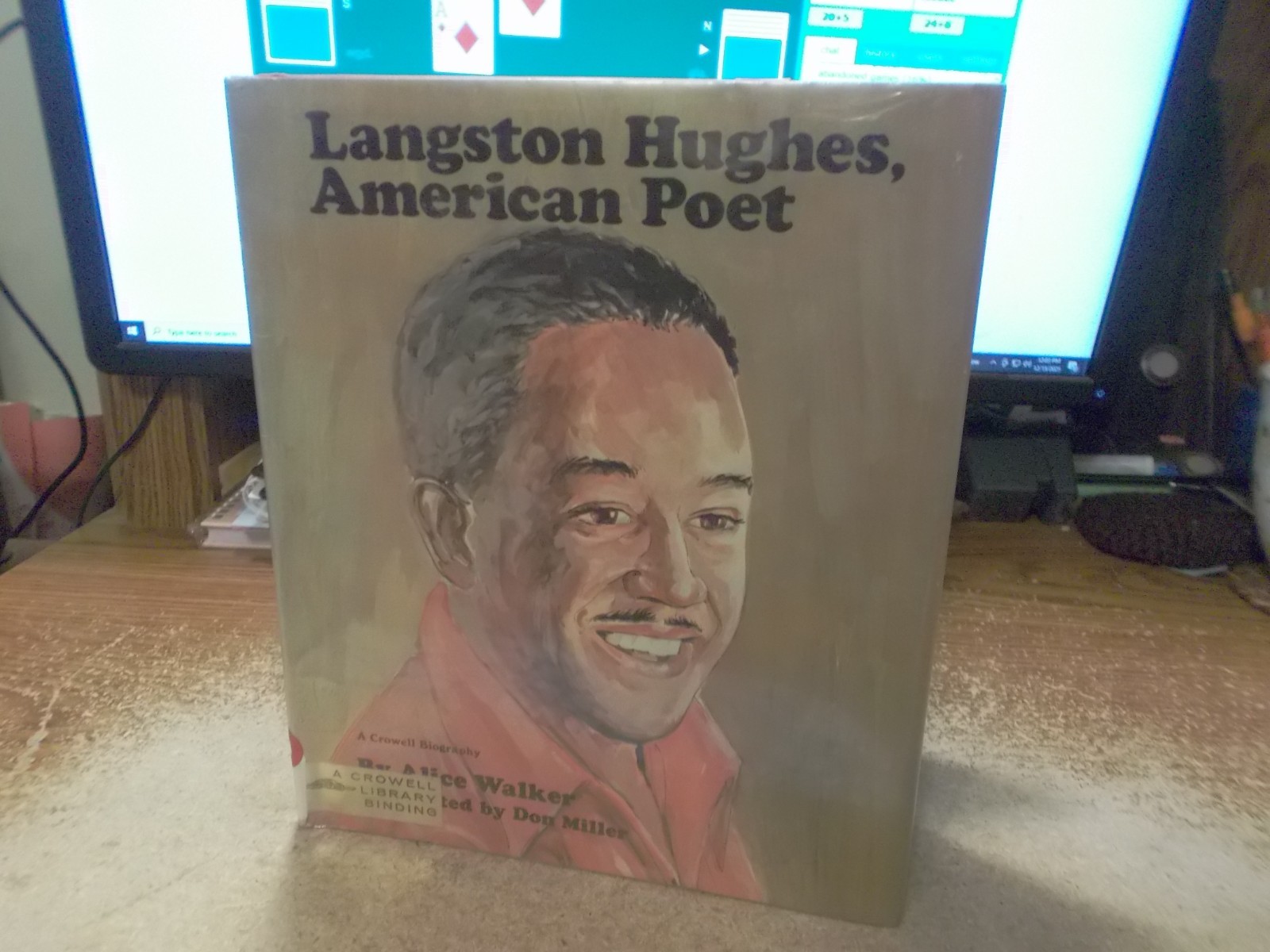Langston Hughes, American Poet – Alice Walker – 1974 – 1st Edition – HC/DJ