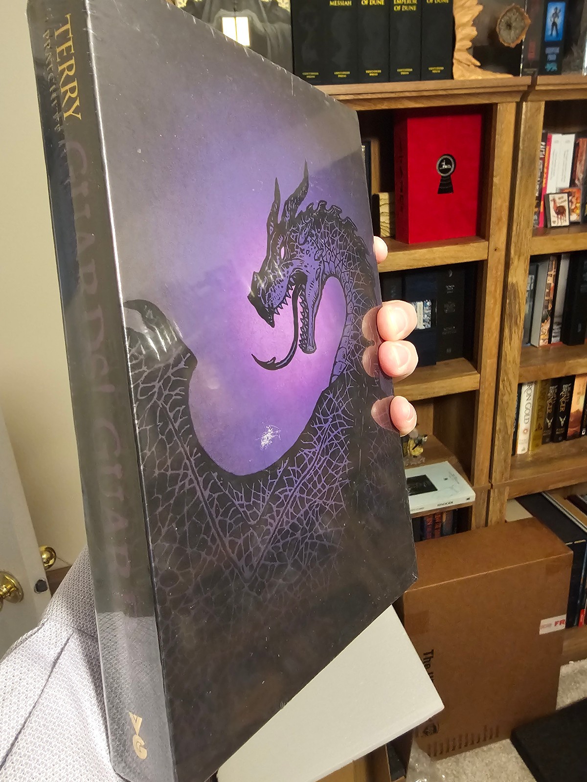 Guards! Guards! by Terry Pratchett signed by Paul Kidby Illustrated 1st