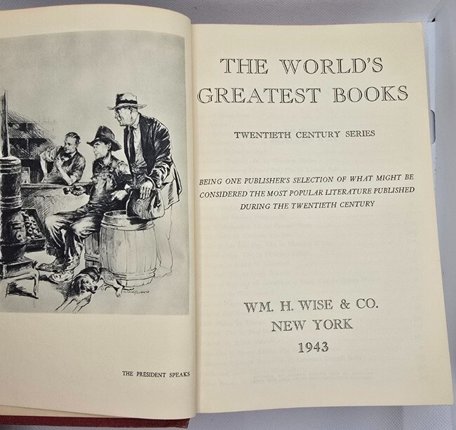 1941 – The World’s Greatest Books – 20th Century Series – Kipling, Freud, Wells
