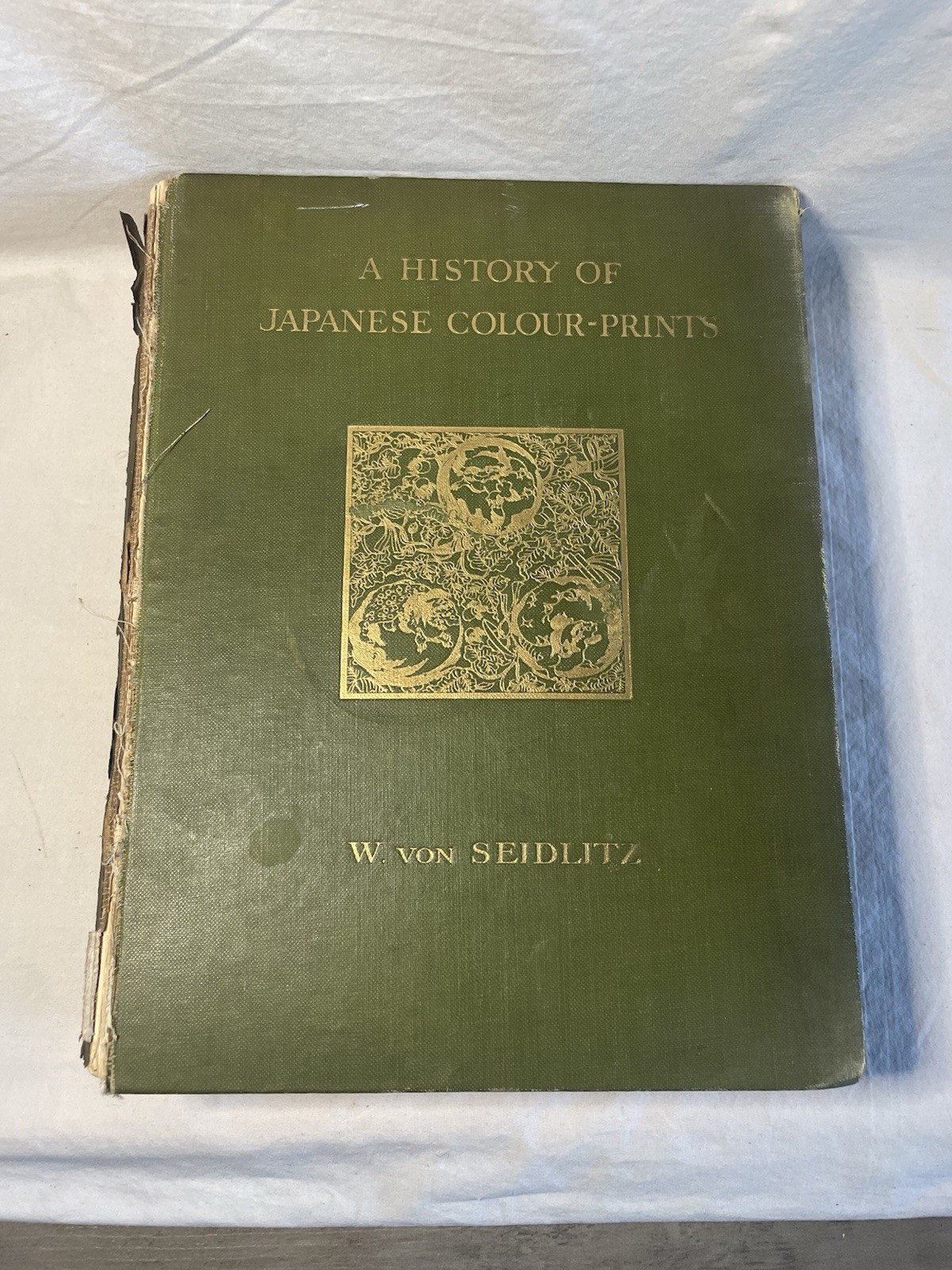W. Von Seidlitz / A History of Japanese Colour-Prints Book VINTAGE