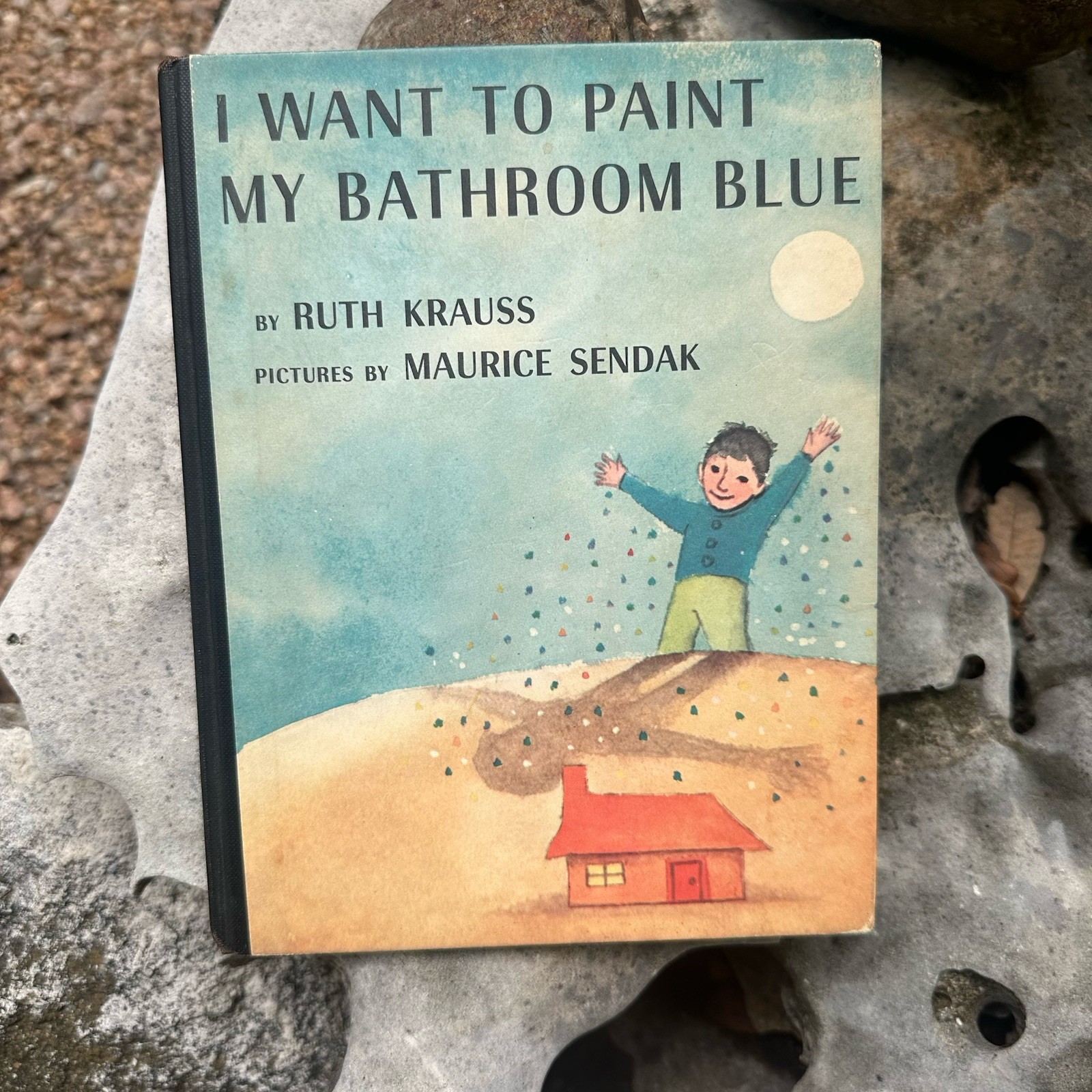Vintage I WANT TO PAINT MY BATHROOM BLUE Ruth Krauss Maurice Sendak 1956 Edition