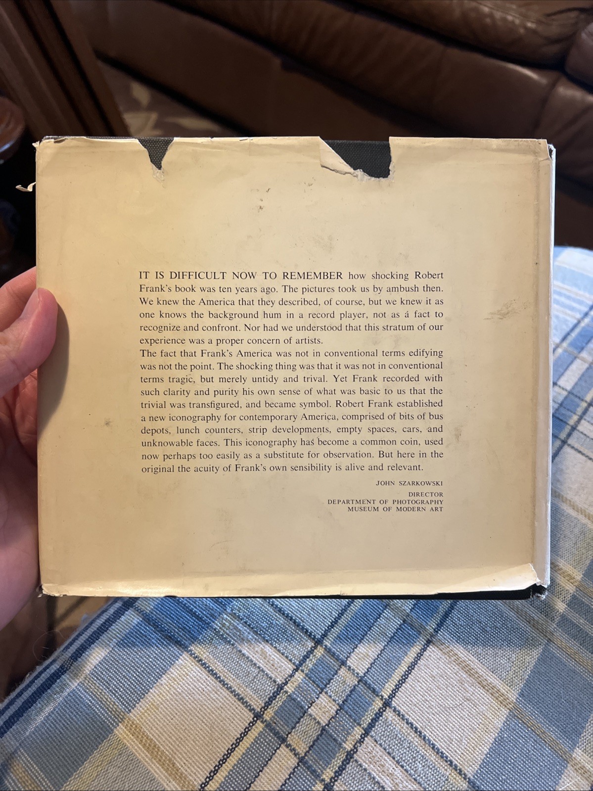 ROBERT FRANK / The Americans Revised and Enlarged Edition (1969) Hardcover