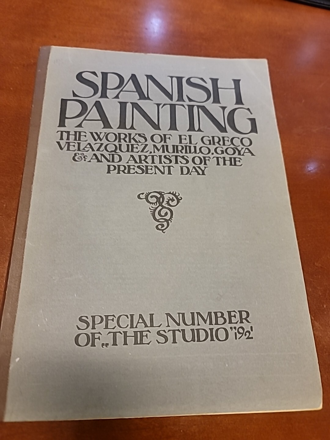 1st Ed. A. De Beruete Y Moret Spanish Painting The Studio, Ltd. 1921