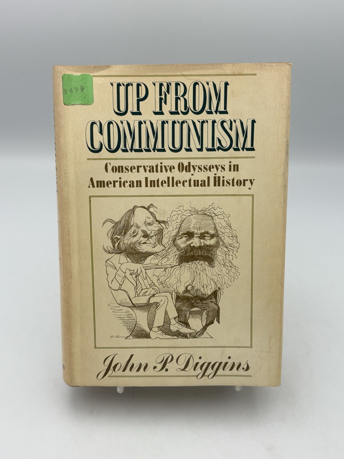 Up From Communism Conservative Odysseys…By John P. Diggins (1975) 1st Ed. HC DJ