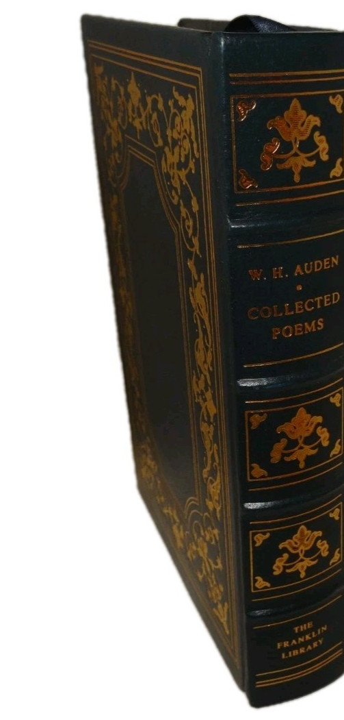 Franklin Library Masterpieces Collected Poems of W H Auden Fine! Unread. 1980.