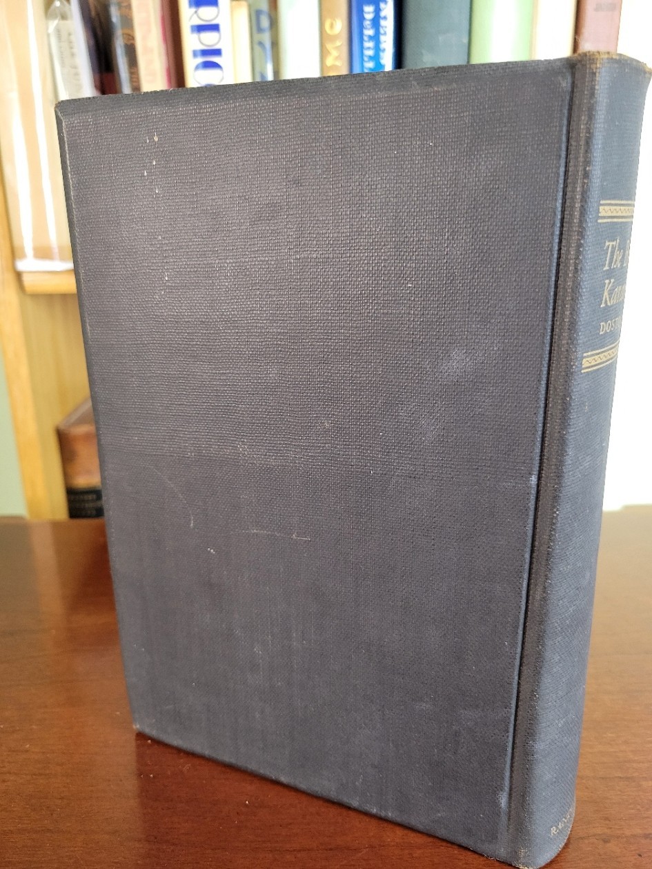Fyodor Dostoyevsky ~ The Brothers Karamazov, 1933, Illustrated, Random House