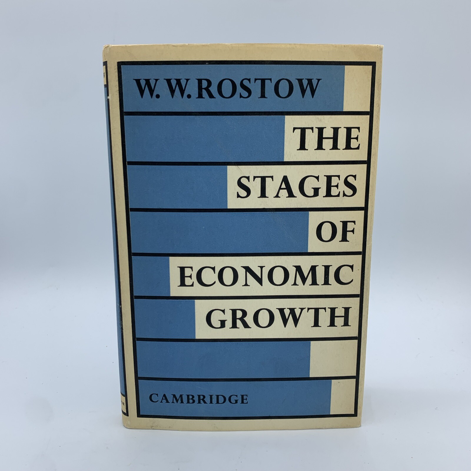 The Stages of Economic Growth: A Non-Communist Manifesto by Rostow 1960 Book