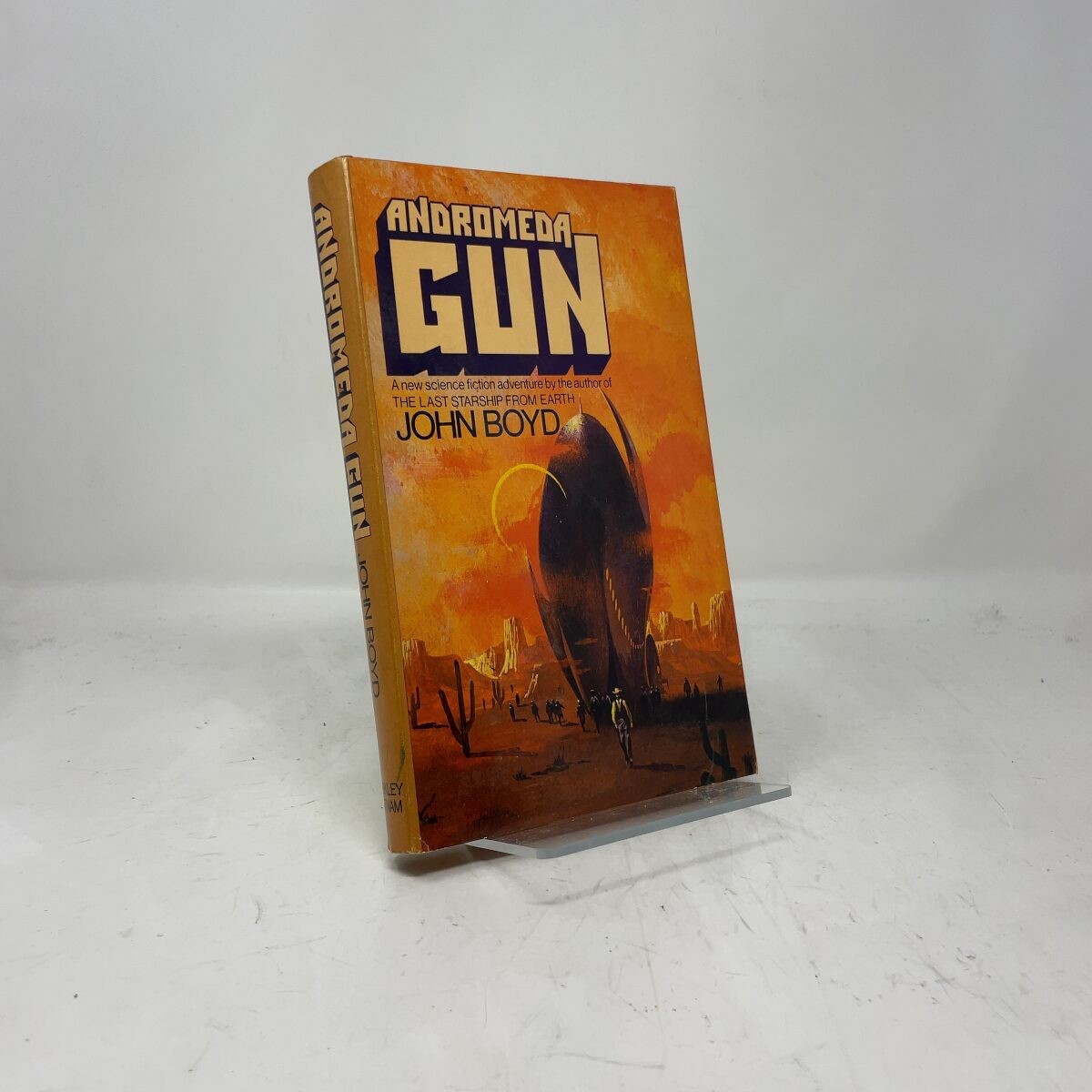 Andromeda Gun by John Boyd HC First Edition Very Good 1974