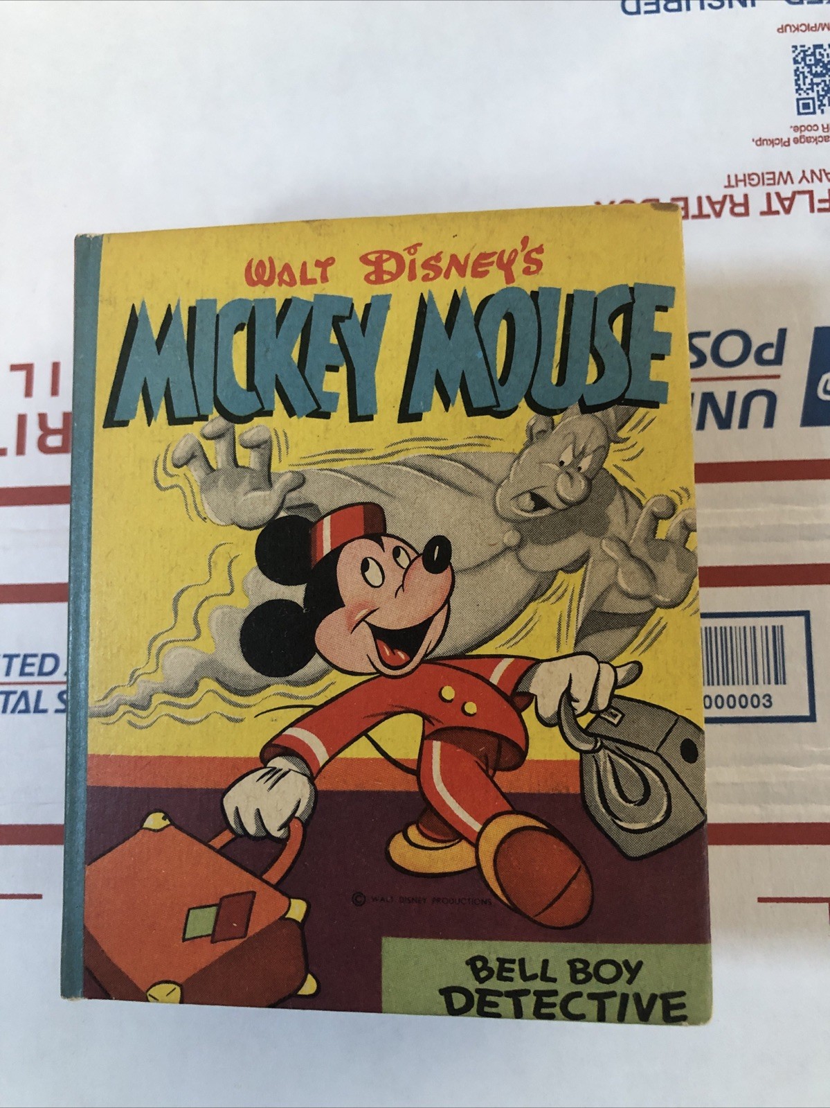 Mickey Mouse Bell Boy Detective #1483 VF 1945
