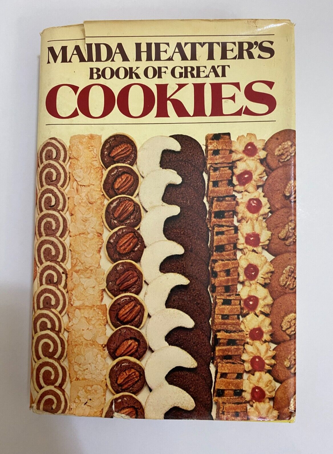Maida Heatter’s Book of Great Cookies – 1977 – Cookbook Baking Desserts Cookies