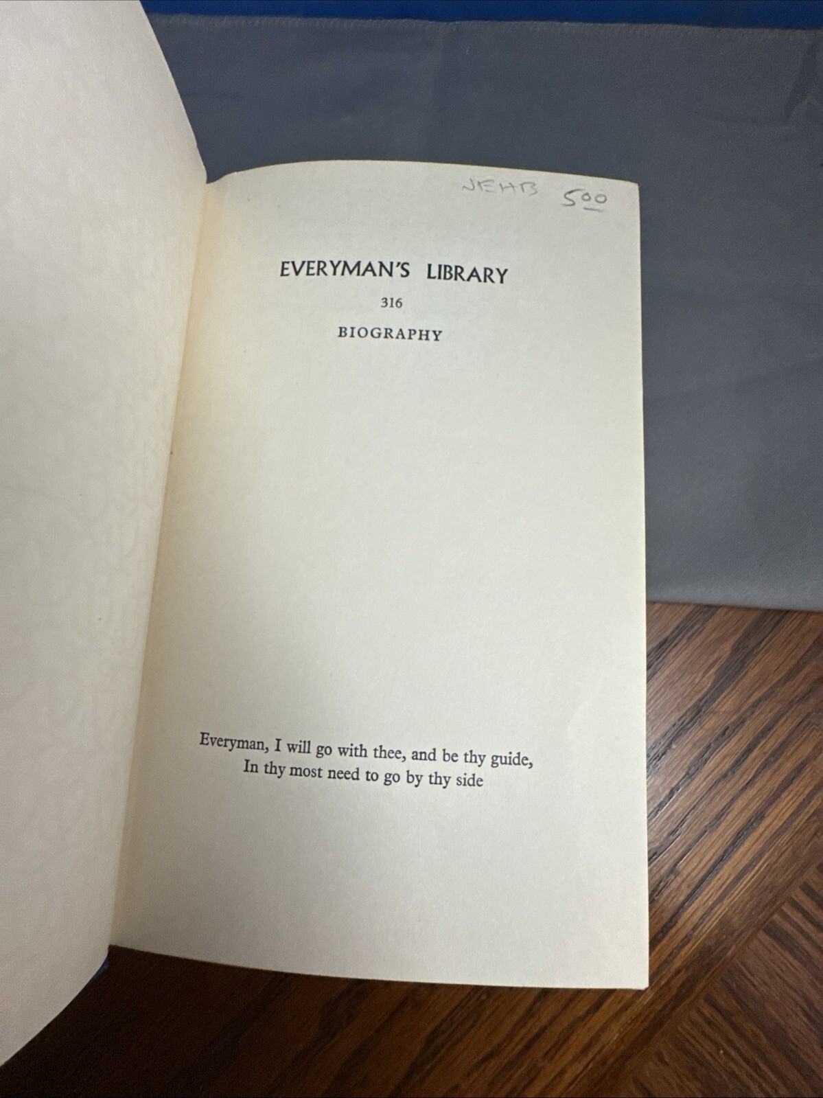 Benjamin Franklin’s Autobiography | Everyman’s Library #316 (1960) HC *VF+*