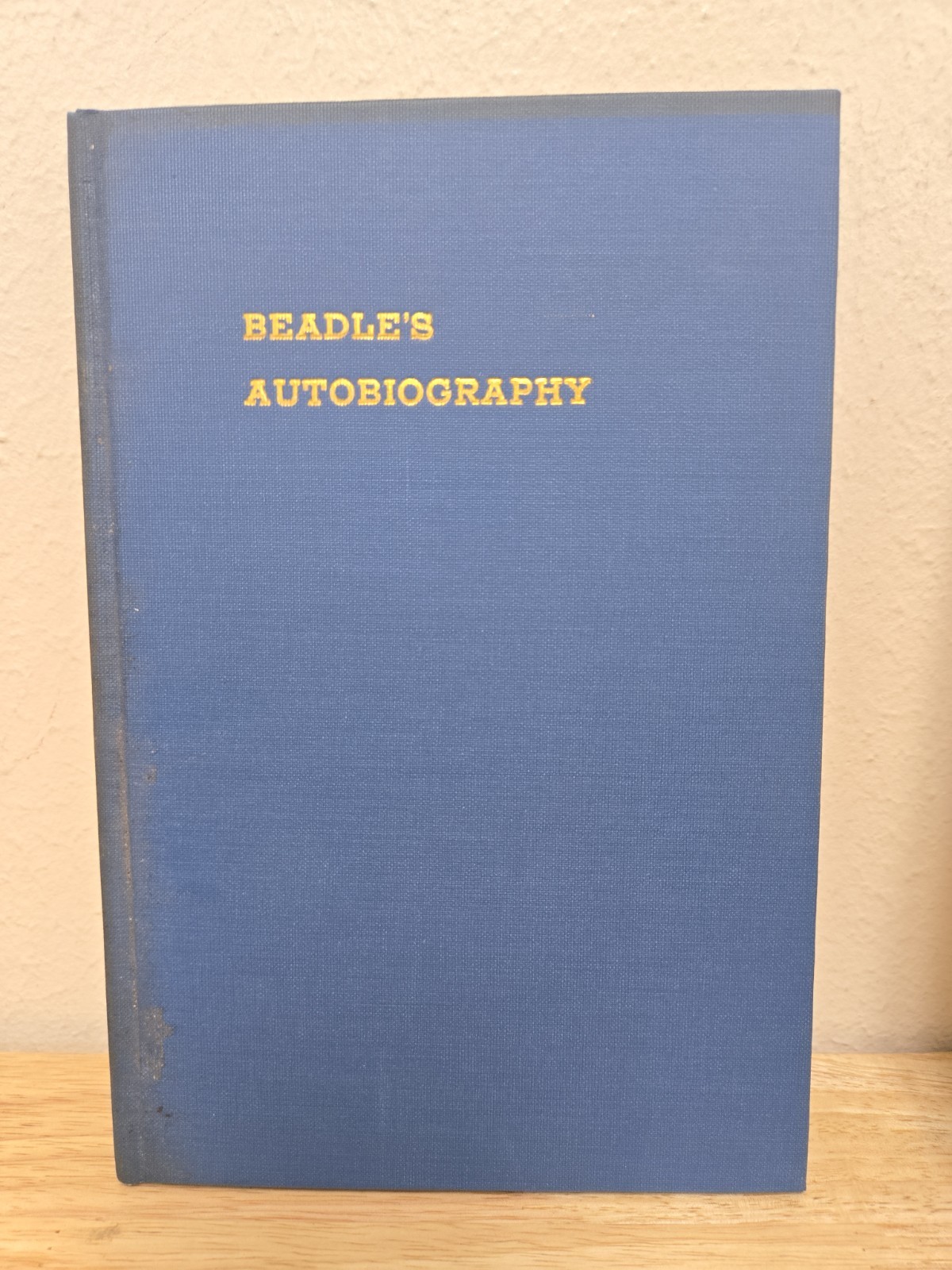 1938 Vintage Book: Autobiography William Henry Harrison Beadle