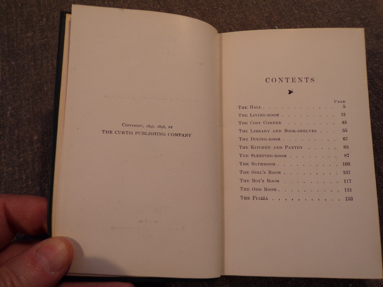 1904 Inside of a Hundred Homes by William Martin Johnson published by Doubleday