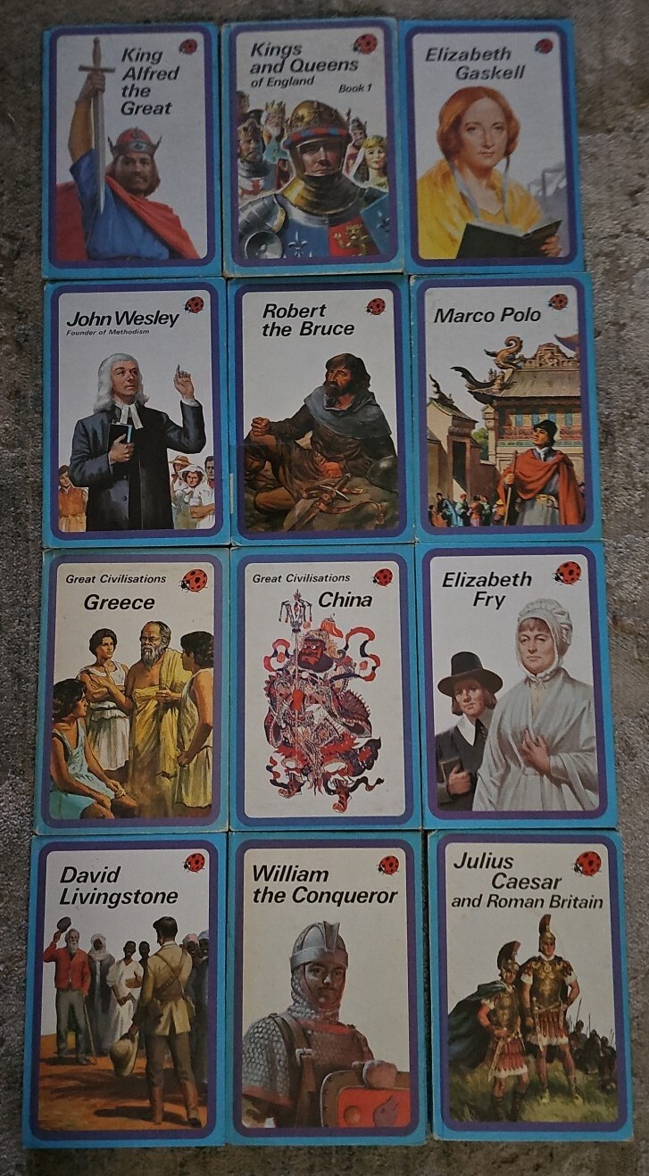 12 Vintage Ladybird Books Inc Great Civilisations 561 History John Kenney K2