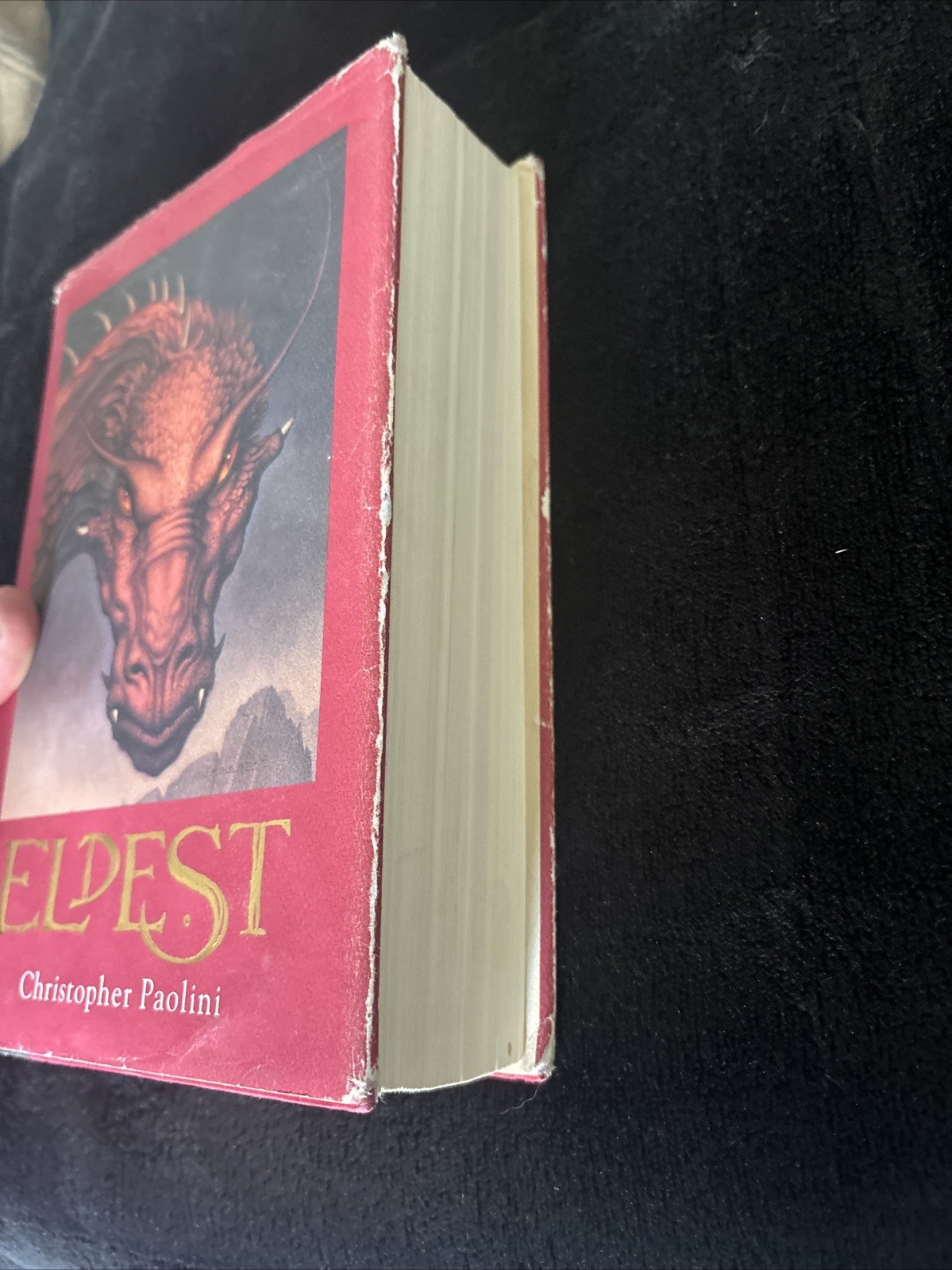 SIGNED~Eldest by Christopher Paolini, 1st Edition, 1st Printing, HC DJ