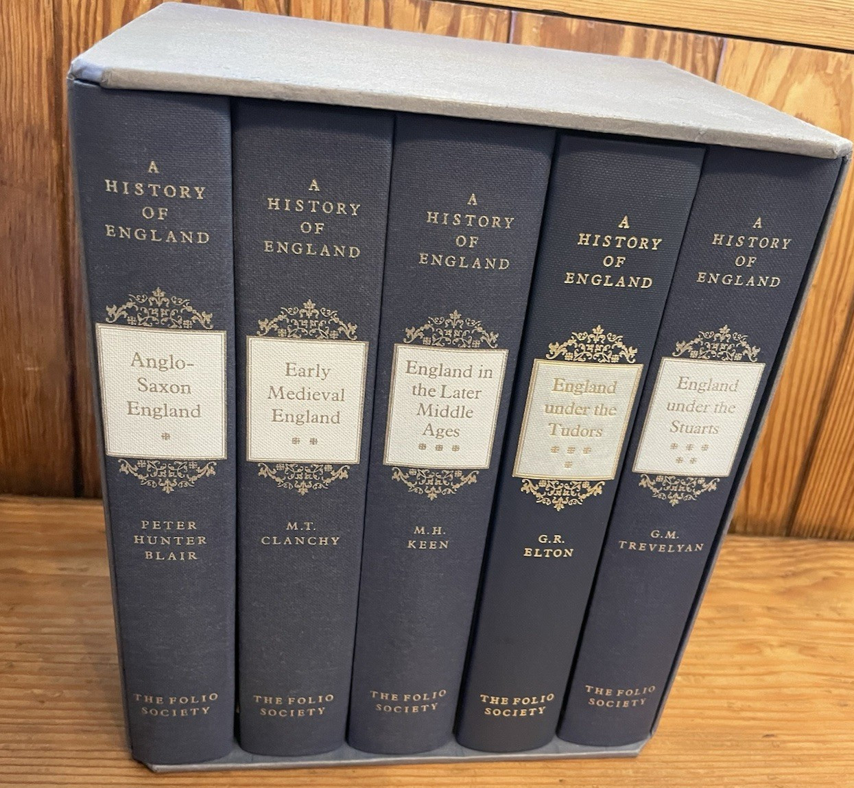 A History of England The Folio Society – Box Set Five Volumes Hardback