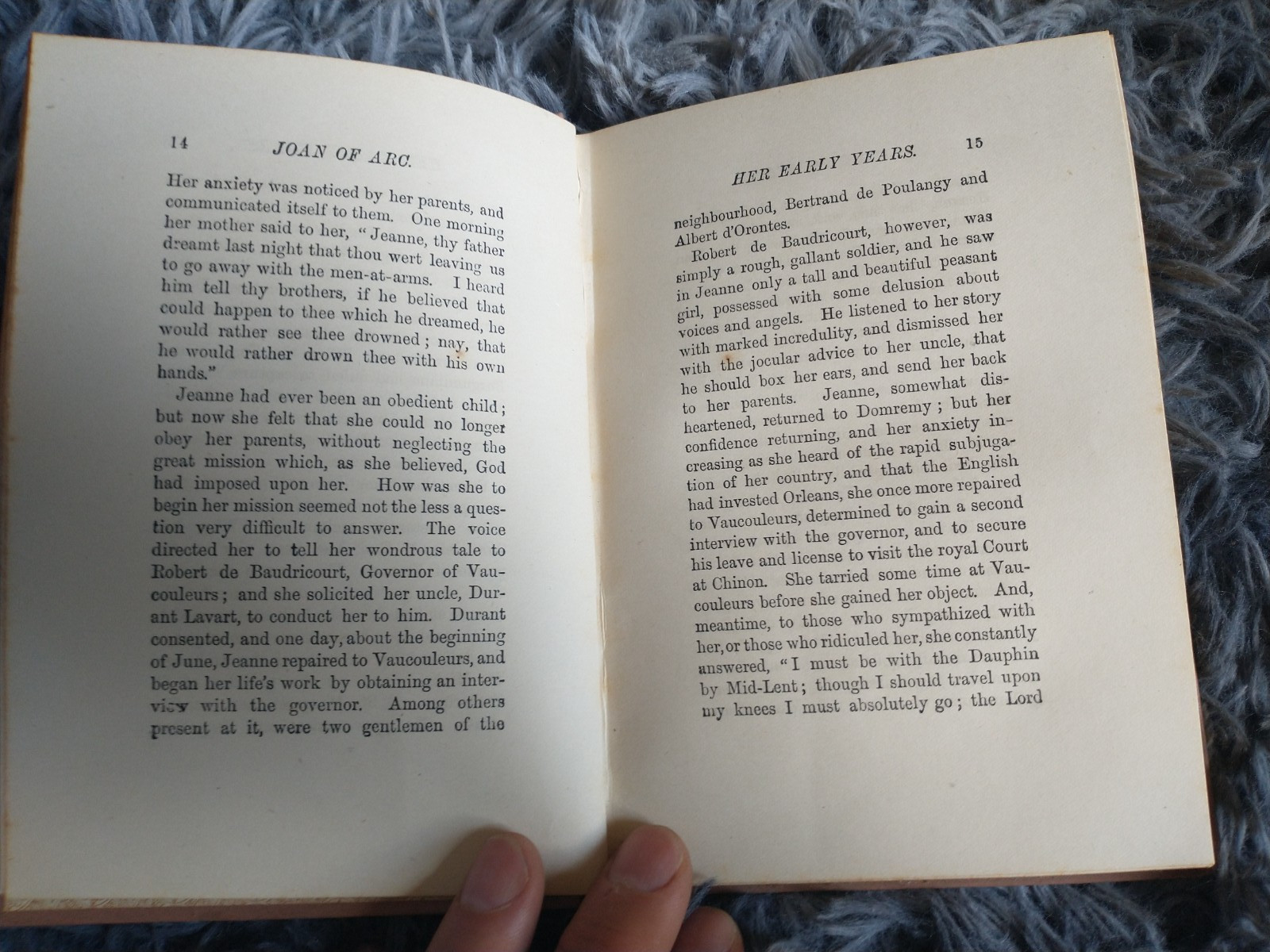 joan of arc or the story of a noble life w p nimmo hay & mitchell hardback