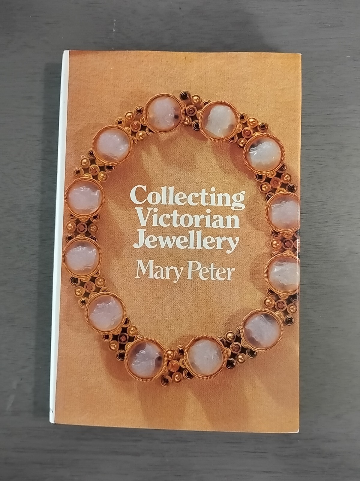 Collecting Victorian Jewellery Mary Peter 1971 1st US Ed Hardcover Dust Jacket