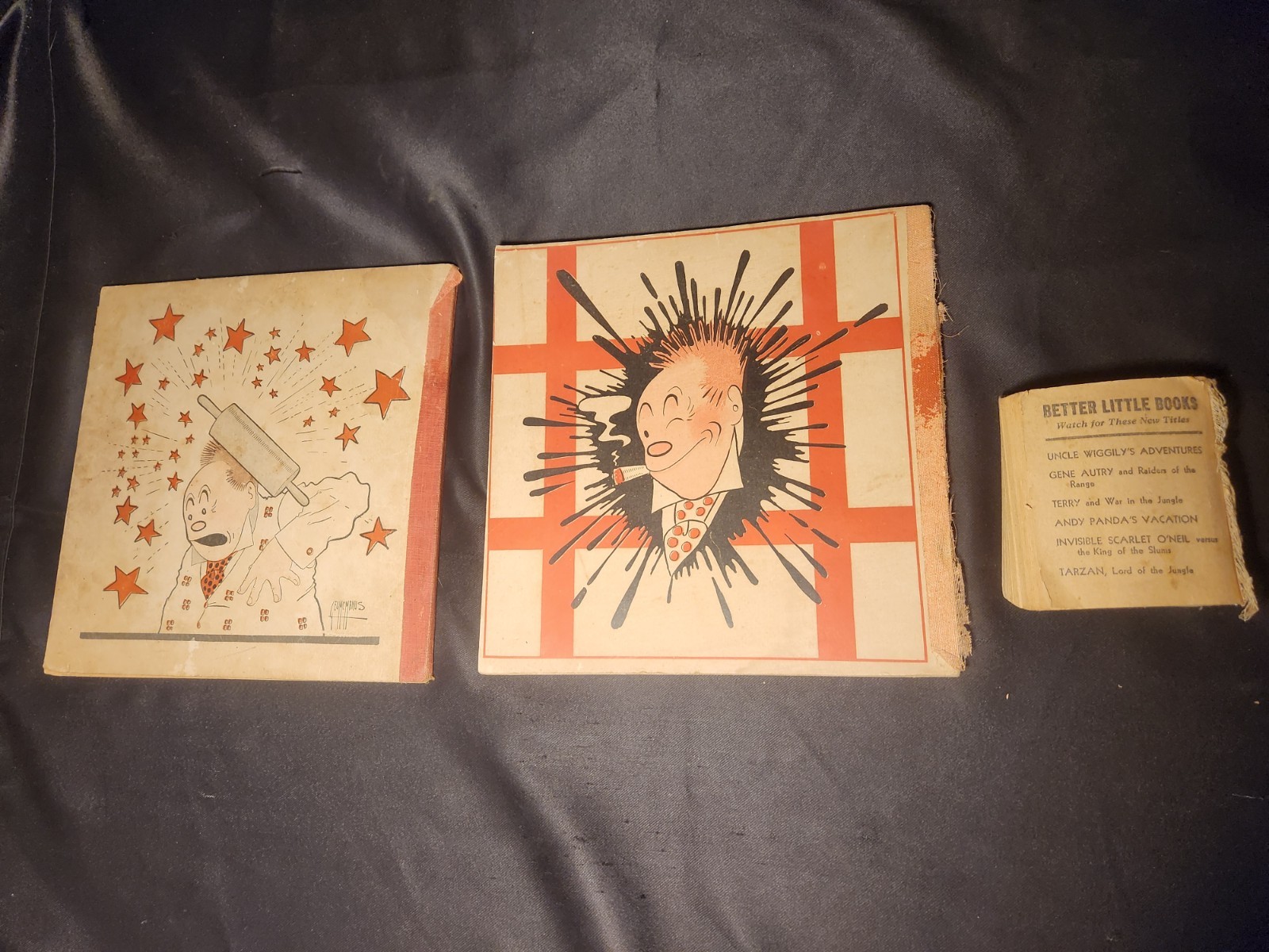 ANTIQUE/VINTAGE Damaged Comic Books – Bringing Up Father & Andy Panda’s Vacation