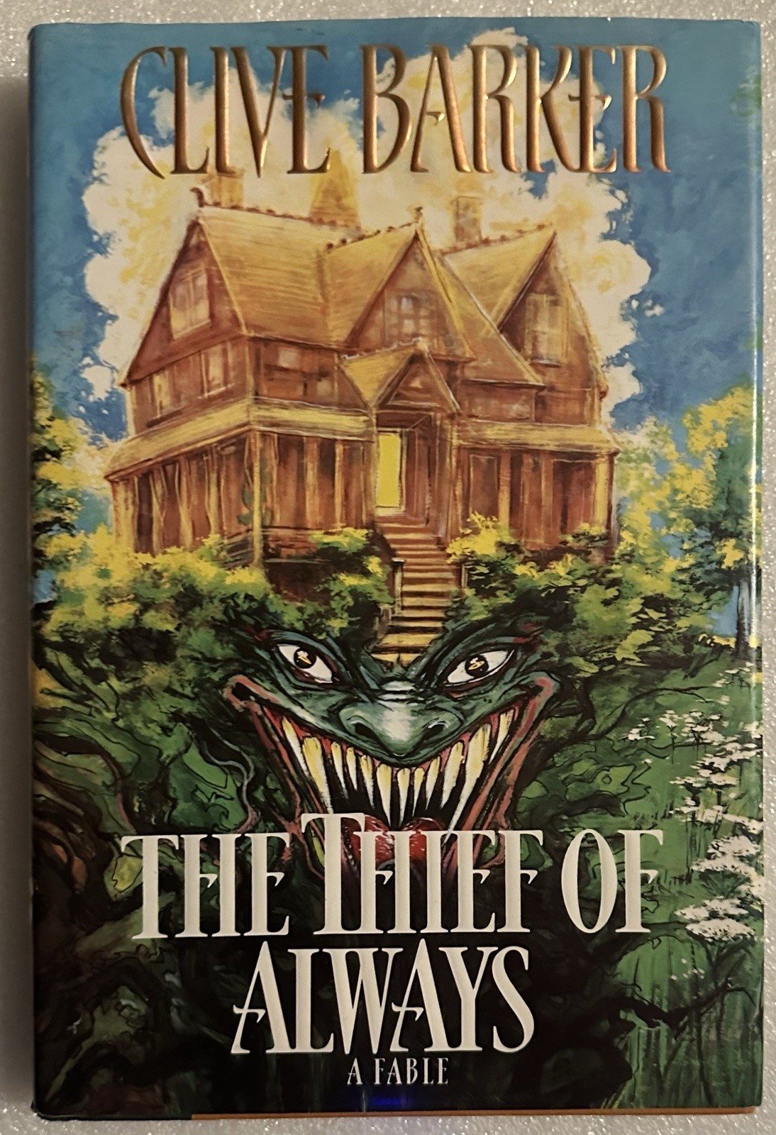 Clive Barker The Thief of Always A Fable Hardcover 1st Print 1992