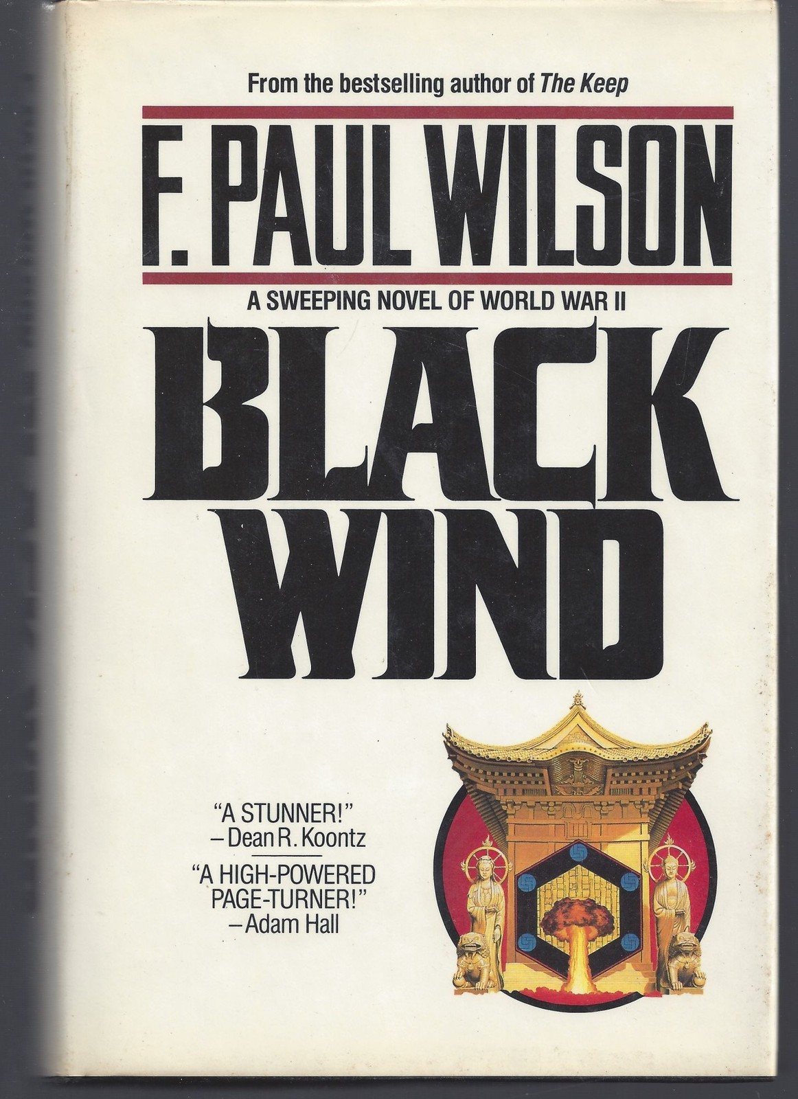 F Paul Wilson / Black Wind Signed 1st Edition 1988