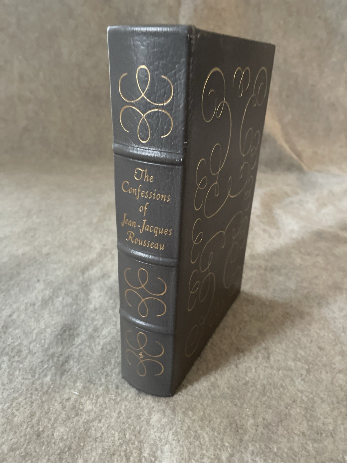 Easton Press 100 Greatest The Confessions of Jean-Jacques Rousseau NICE 1980 WN