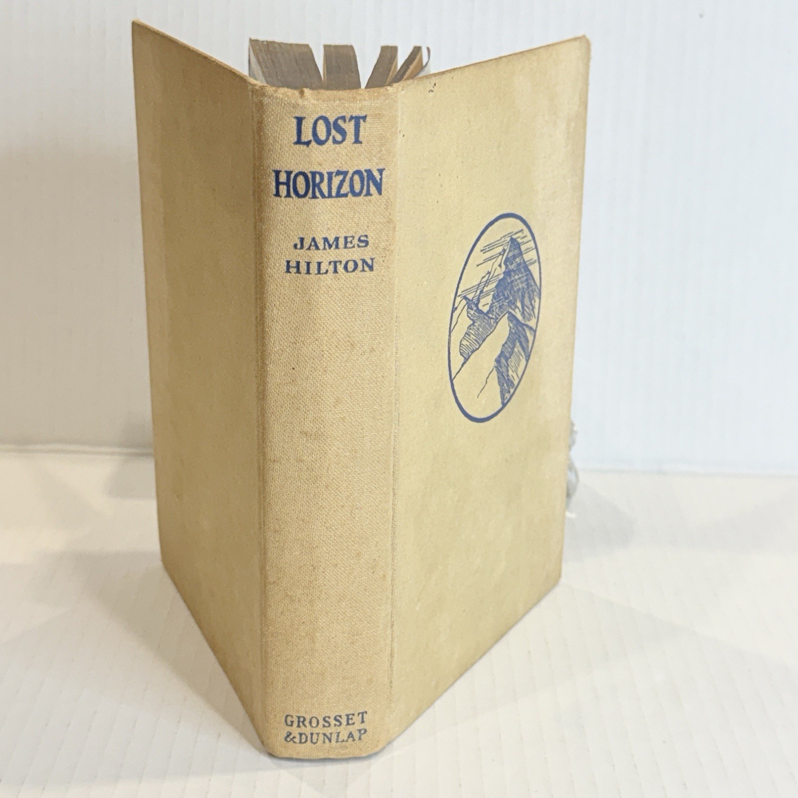 Vintage Lost Horizon James Hilton 1936 Hawthornden Prize HC Grosset Dunlap