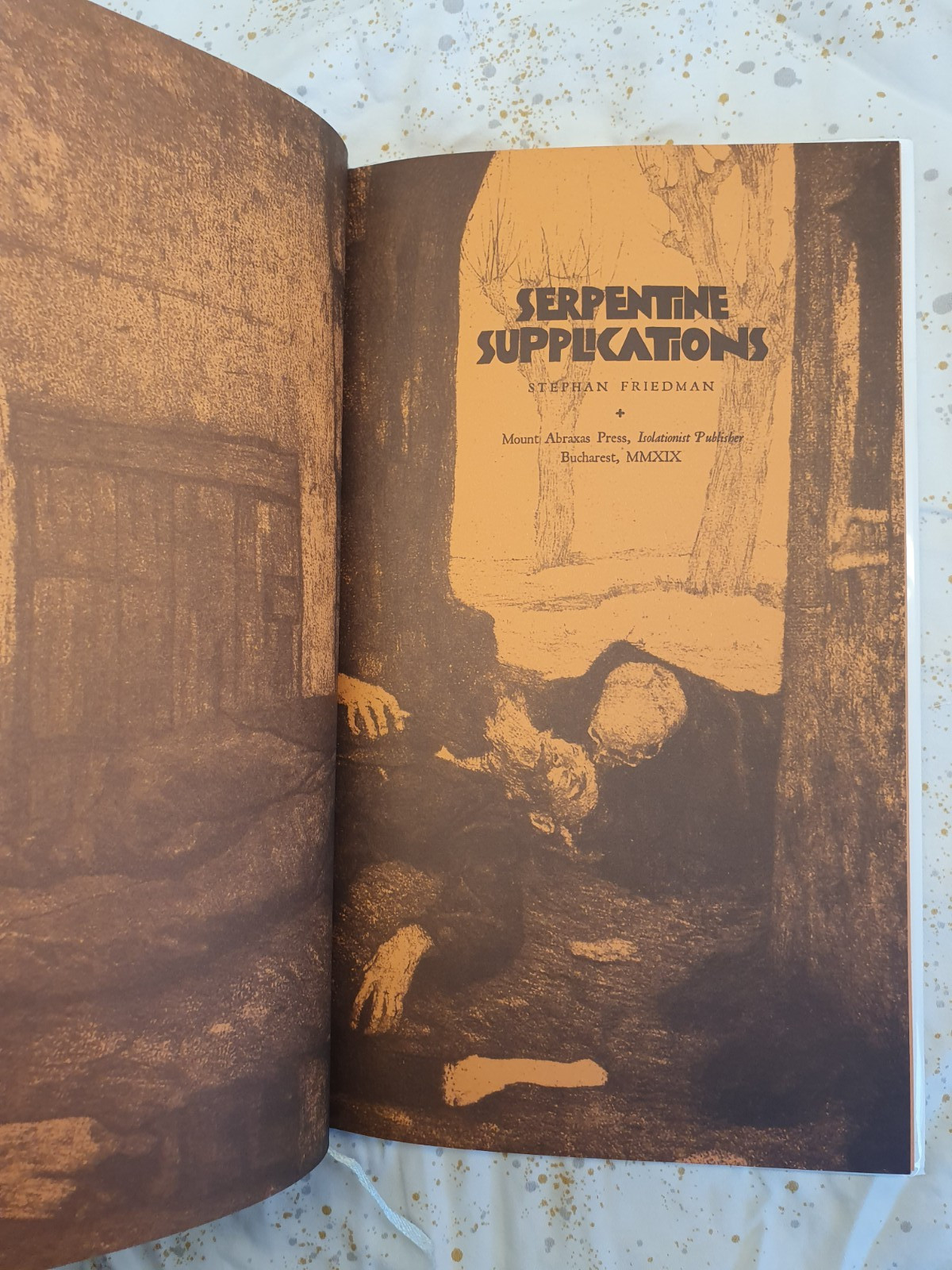 Serpentine Supplications, Stephan Friedman, Mount Abraxas Press