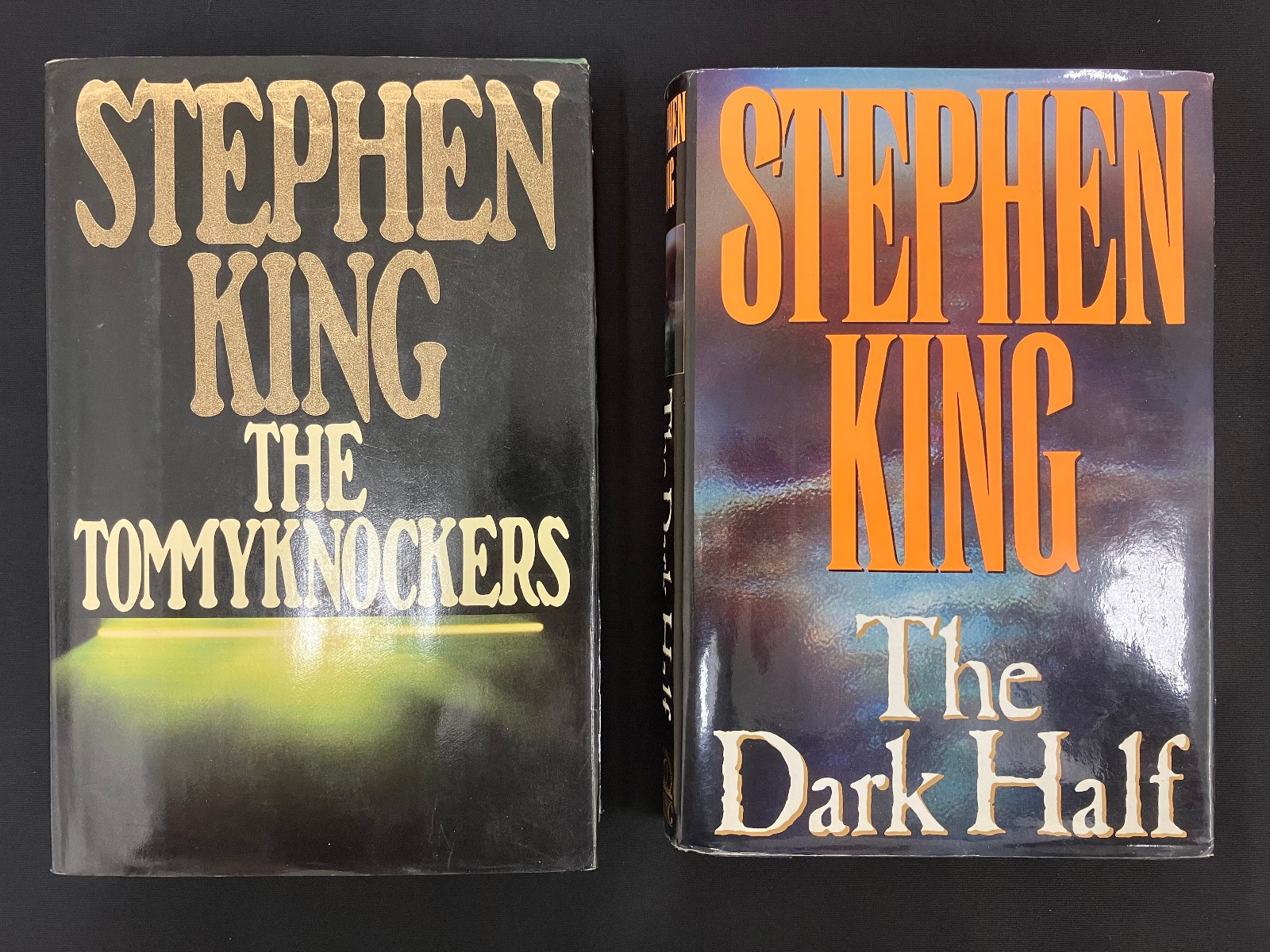 TOMMYKNOCKERS and THE DARK HALF Stephen King true First Edition First Printings