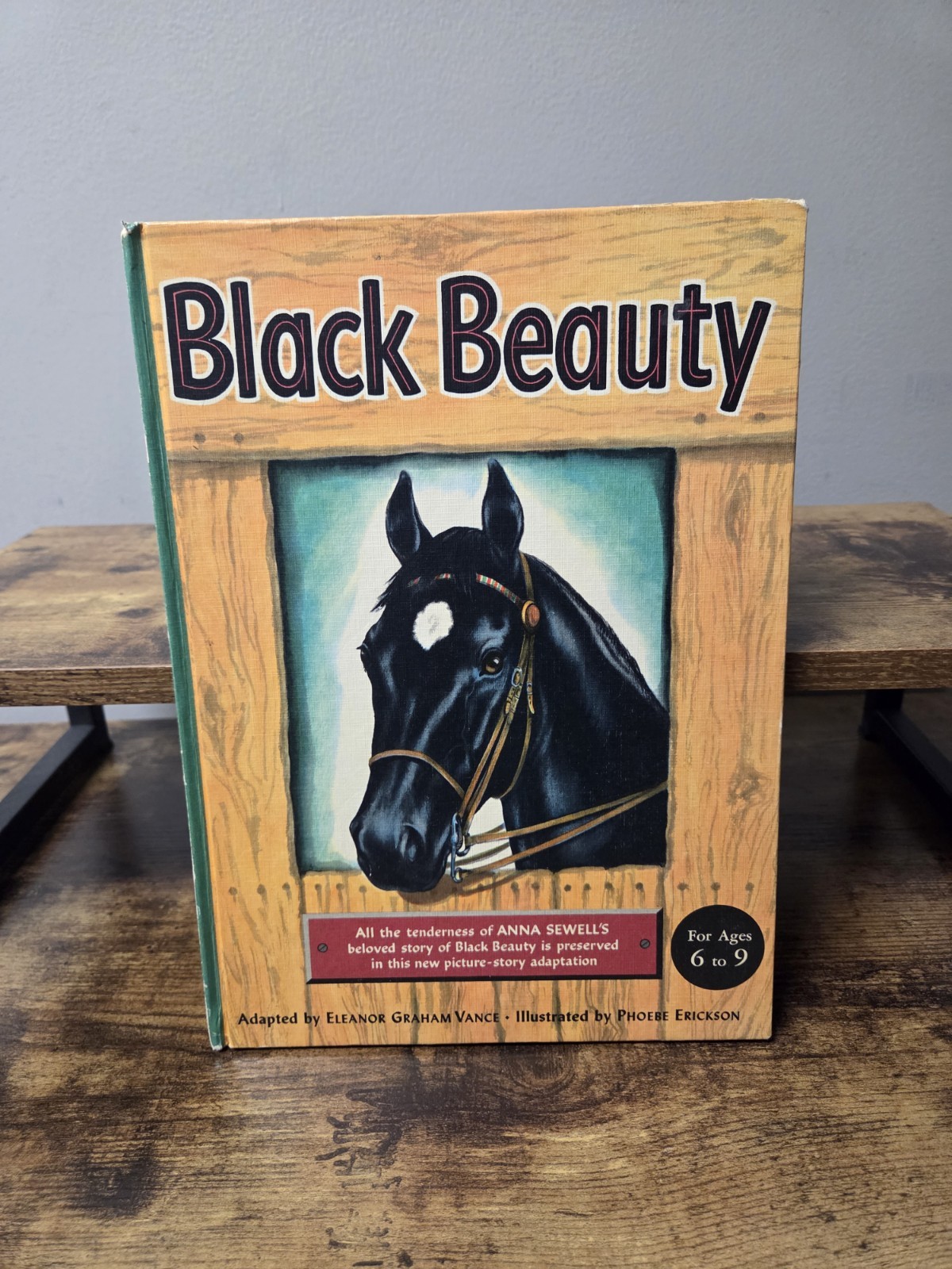 1949 Black Beauty Vintage Random House HC Book Annal Sewell Phoebe Erickson