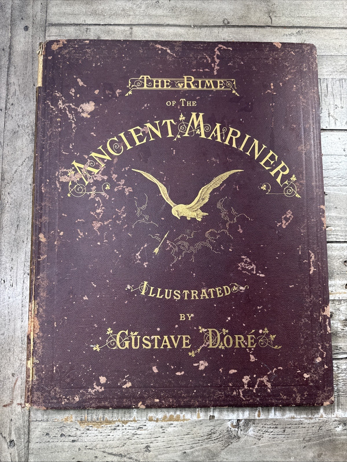 1886 Poetry Folio “The Rime of the Ancient Mariner” Coleridge, Gustave Doré