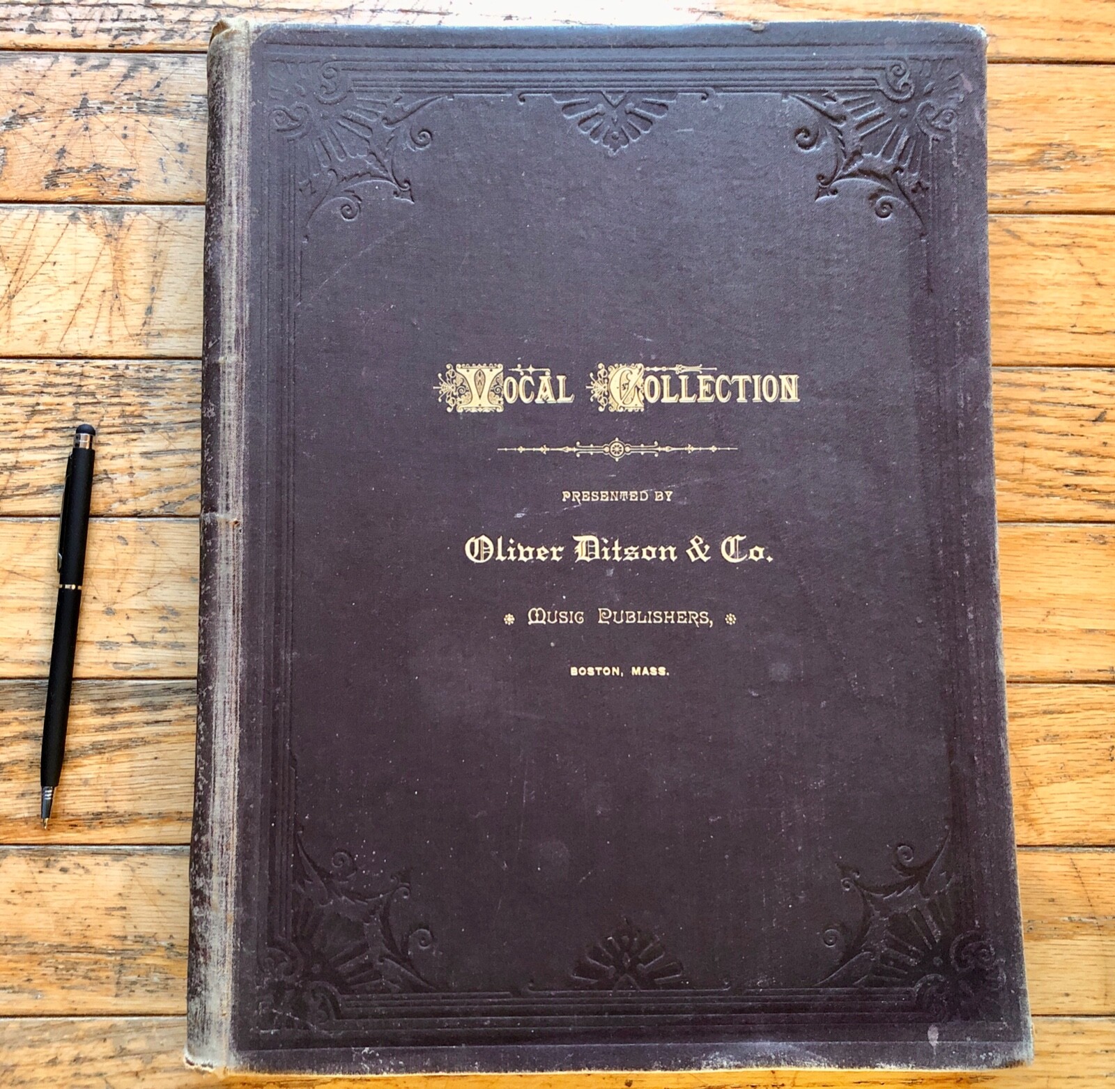 Antique – Vocal Collection – Oliver Ditson, Co. Sheet Music – RARE