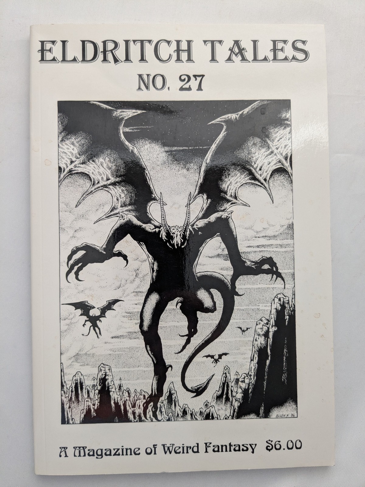 Eldritch Tales No. 27 Weird Fantasy Horror Crispin Burnham Yith Press 1992