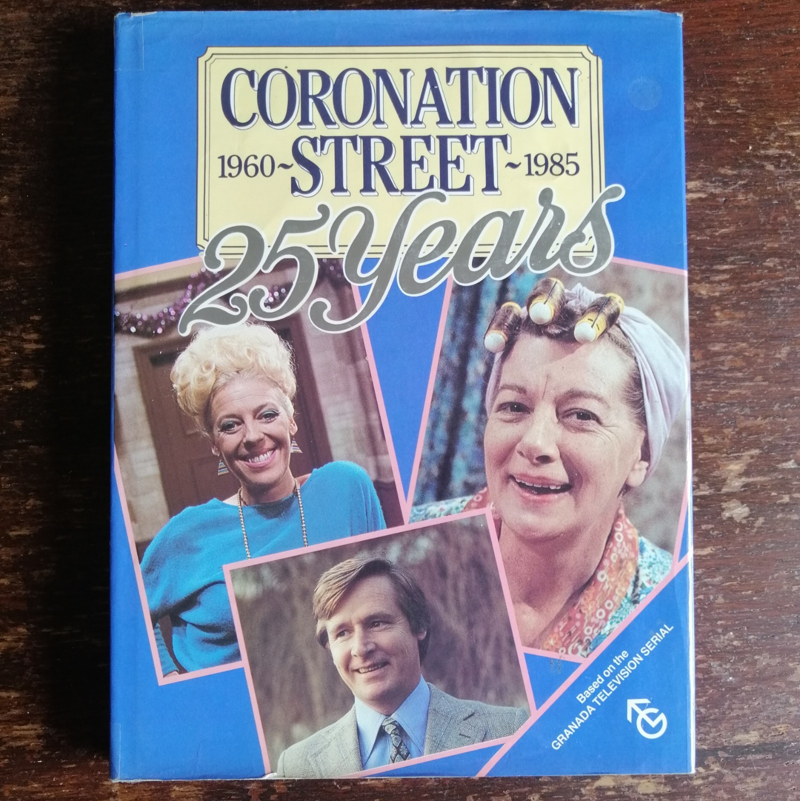Coronation Street 25 Years 1960-1985 Hardback Book, Ward Lock Granada Television