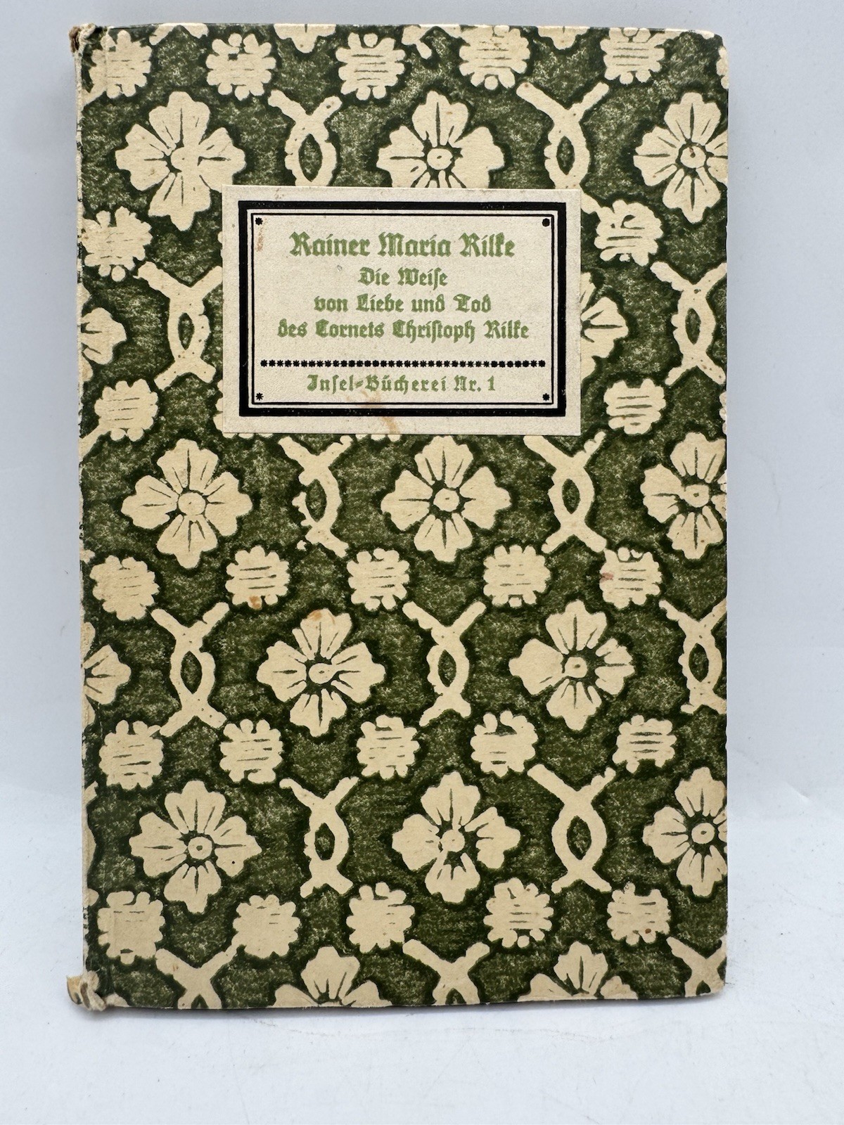 1926 “The Love and Death of Cornet Christopher Rilke” Rainer Maria Rilke Antique