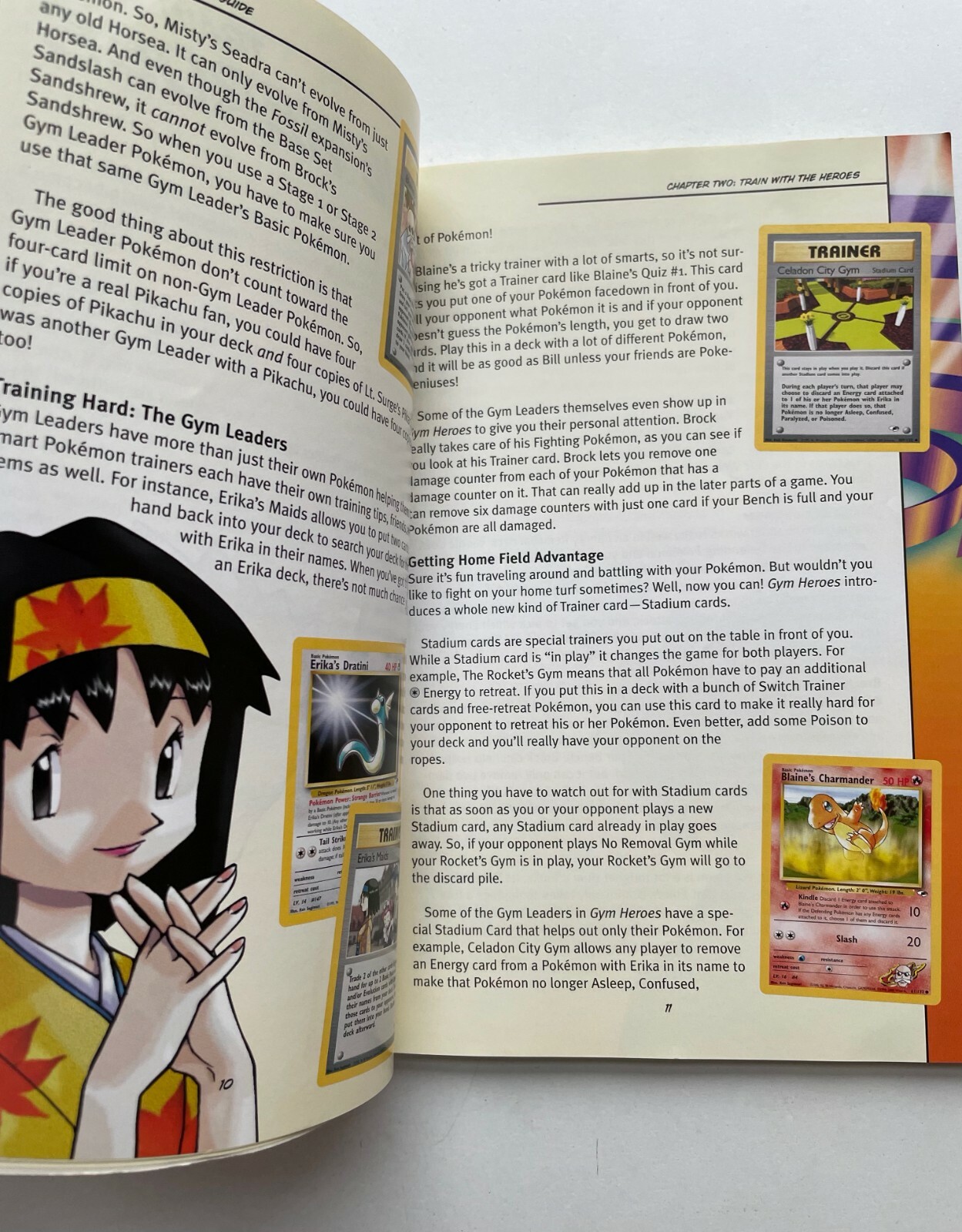 Pokemon: Gym Heroes – Strategy Guide Wizards of the Coast Rare OOP 9780786917877