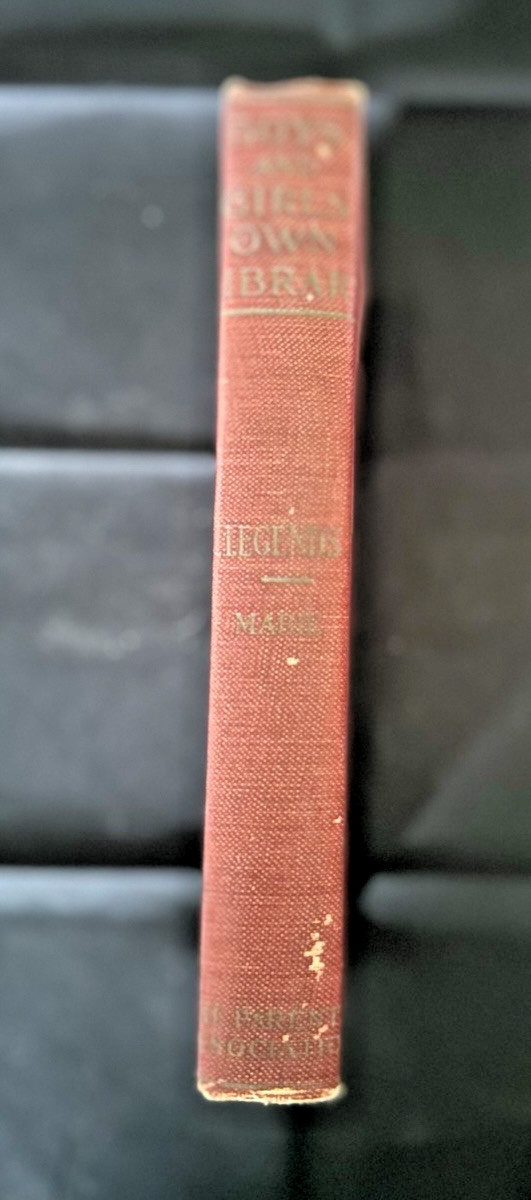 1906 Boys And Girls Own Library Folk Tales Antique Book Sleepy Hollow, etc…